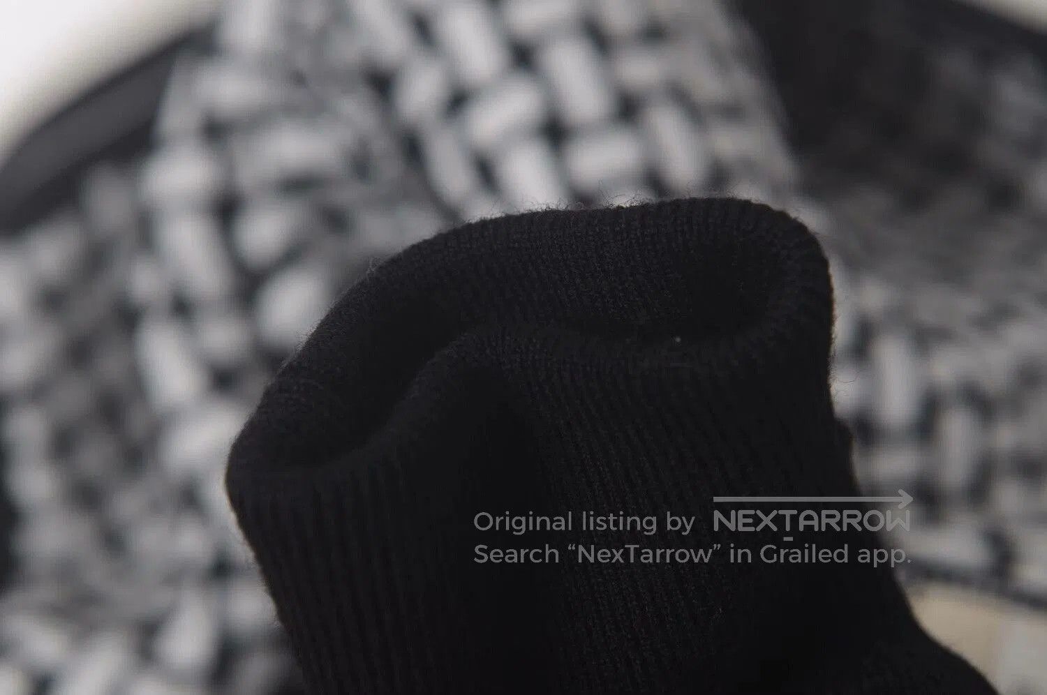 Hermes Hermes Black White Wool Blend Zip Jacket. Size XS / US 0-2 / IT 36-38 - 6 Thumbnail