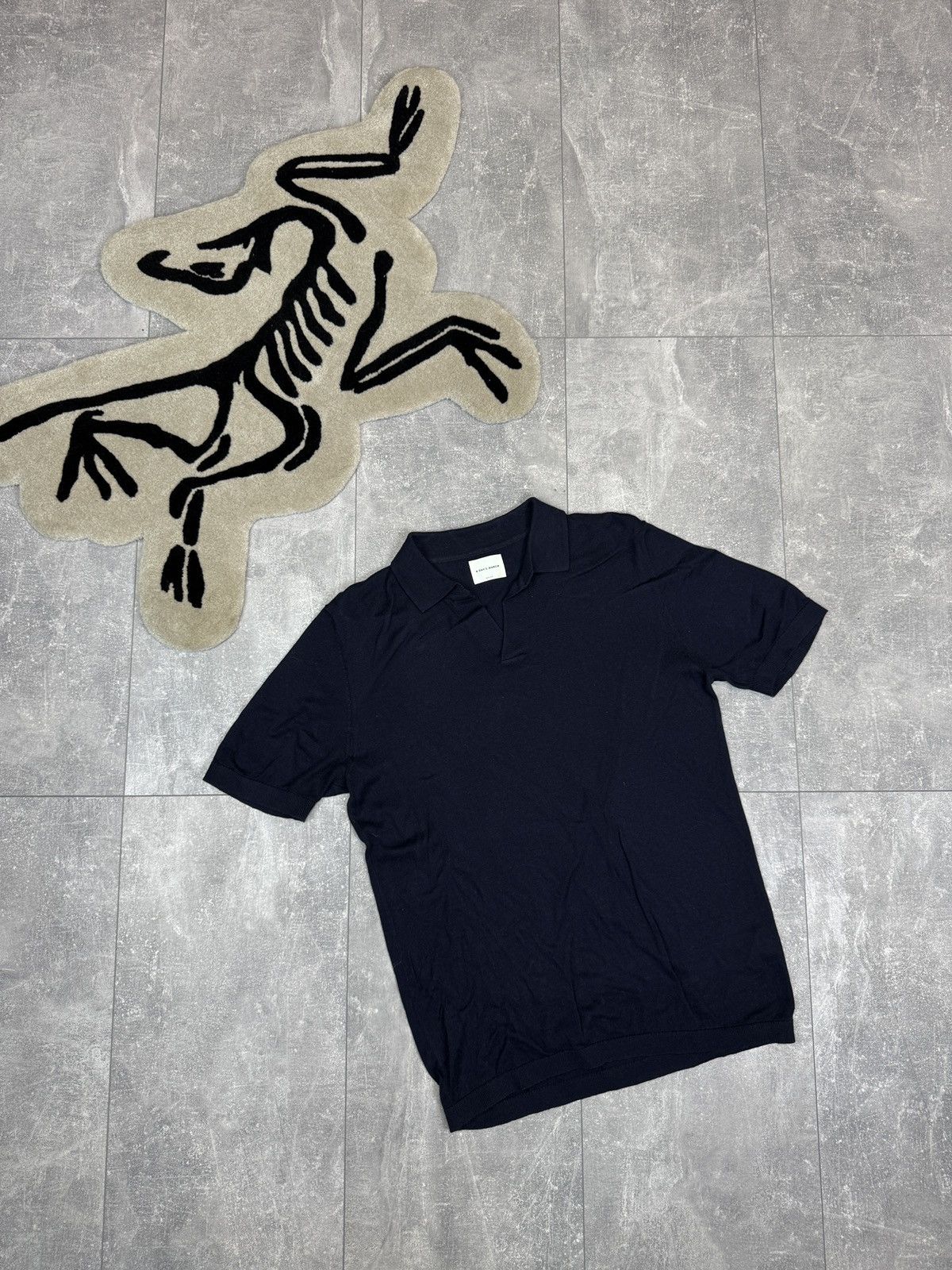 A Day's March Mens A Days March polos luxury T-shirt cotton wool Size US M / EU 48-50 / 2 - 1 Thumbnail