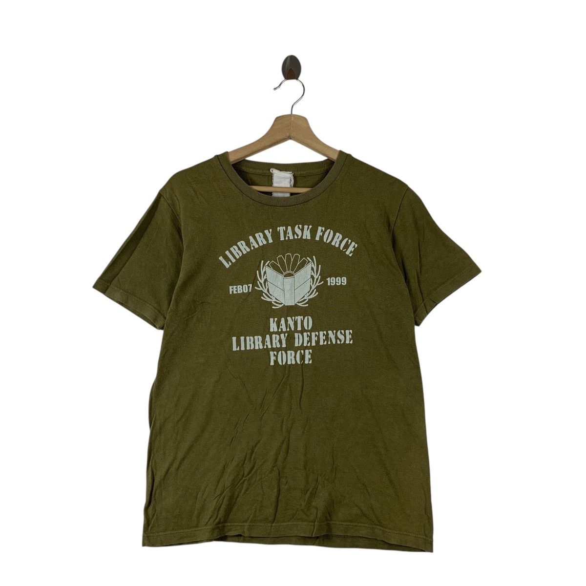 Vintage COSPA LIBRARY WAR Toshokan Senso Kanto Library Anime Tee Size US S / EU 44-46 / 1 - 1 Thumbnail