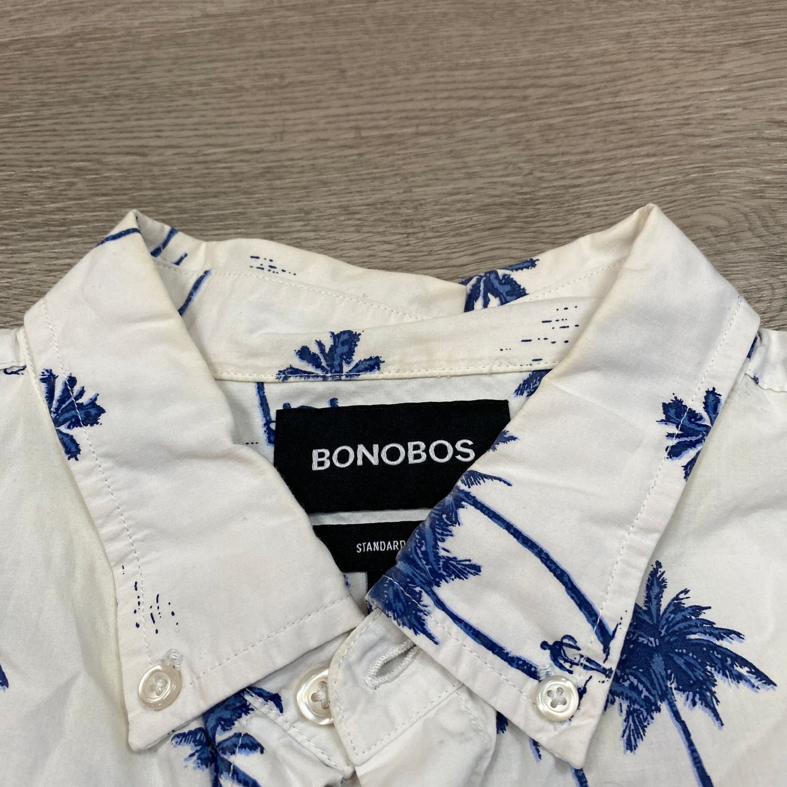 Bonobos Bonobos Riviera Palm Tree Surf Button Up Shirt Medium Short Size US M / EU 48-50 / 2 - 9 Thumbnail