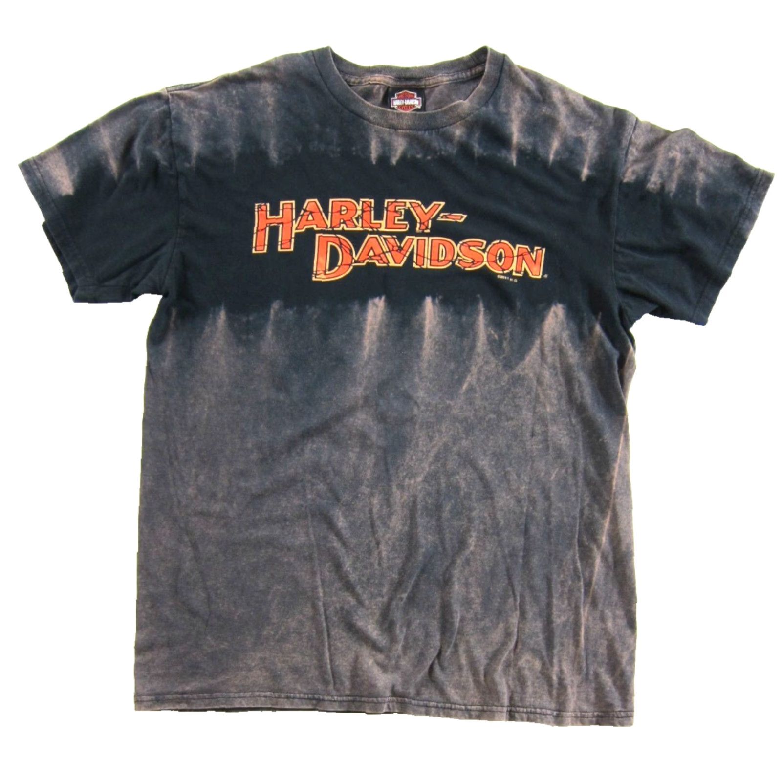 Harley Davidson VINTAGE Harley-Davidson Bruce Rossmeyer Stacking The Deck Daytona Beach T-Shirt Men L Brown 100% cotton Graphic Print Short Sleeve Crew Neck 80s 90s Size US L / EU 52-54 / 3 - 2 Thumbnail