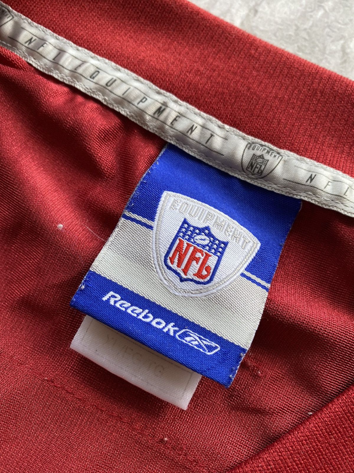 Reebok 🇺🇸SAN FRANCISCO 49ERS NFL FOOTBALL JERSEY REEBOK #98 PETERSON Size US XL / EU 56 / 4 - 10 Thumbnail