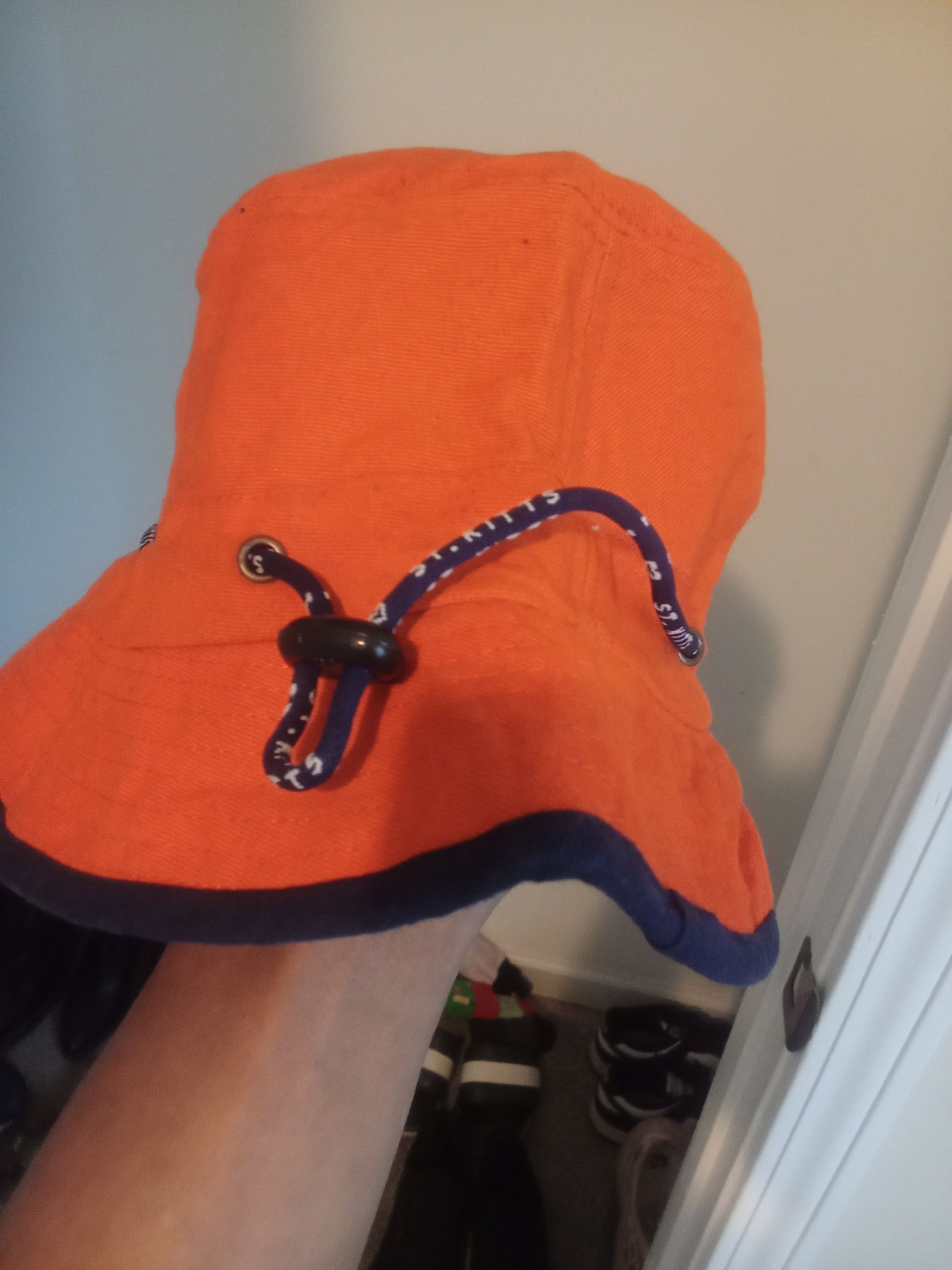 Vintage ST. KITTS WEST INDIES BUCKET HAT ADJUSTABLE Size ONE SIZE - 3 Thumbnail