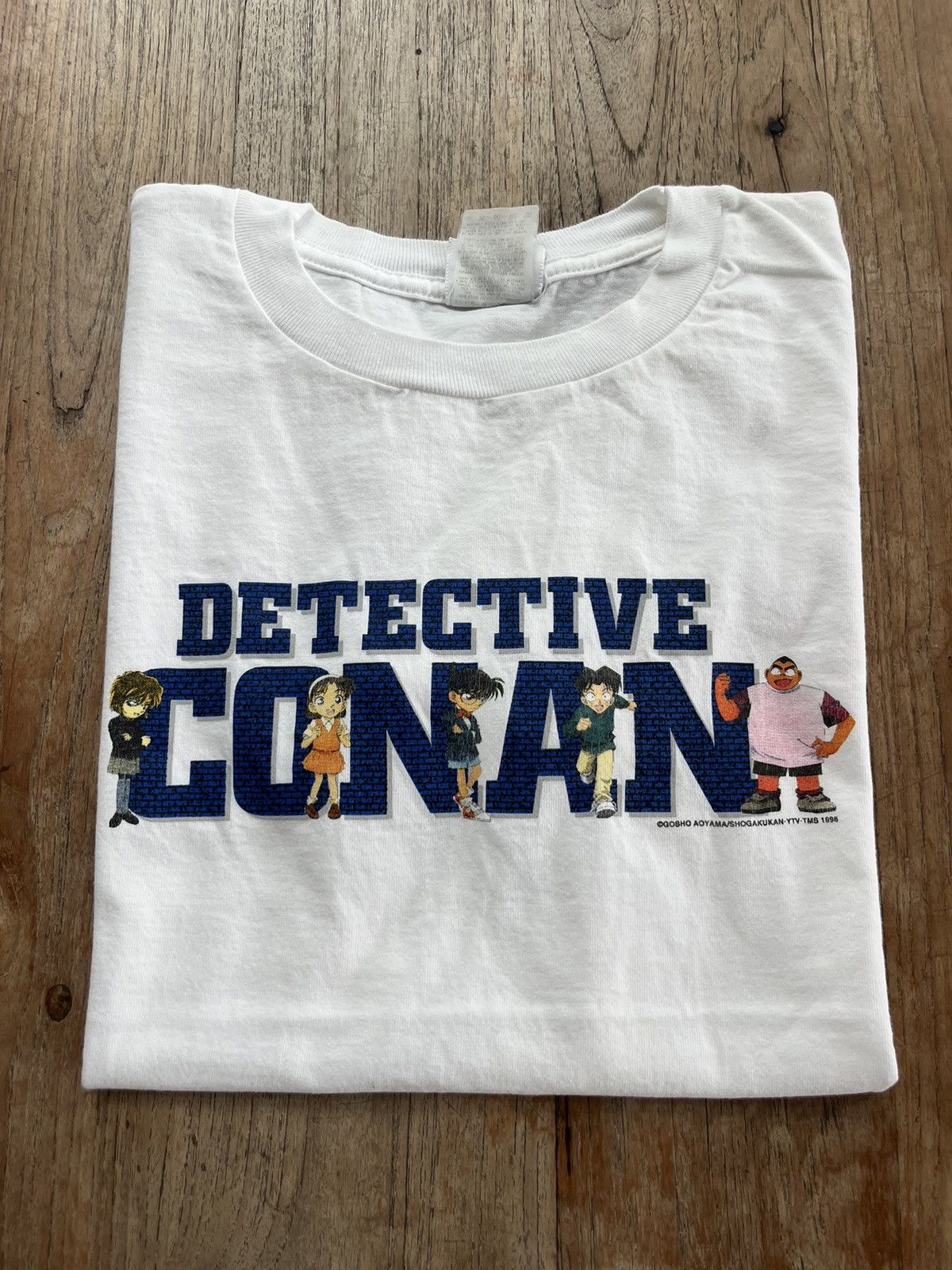 Anime × Vintage Vintage Detective CONAN anime Gosho Aoyama 1998’s T-shirt Size US M / EU 48-50 / 2 - 1 Thumbnail