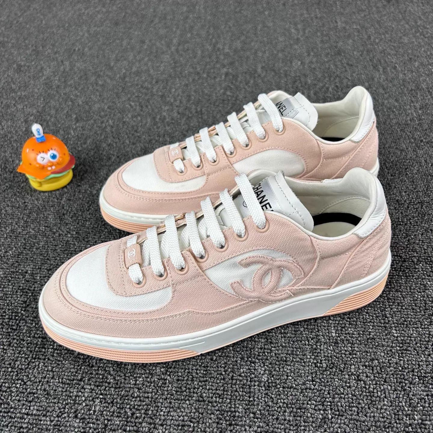 Chanel Chanel Pink Sneakers 24C 39 Size US 8.5 / IT 38.5 - 1 Thumbnail