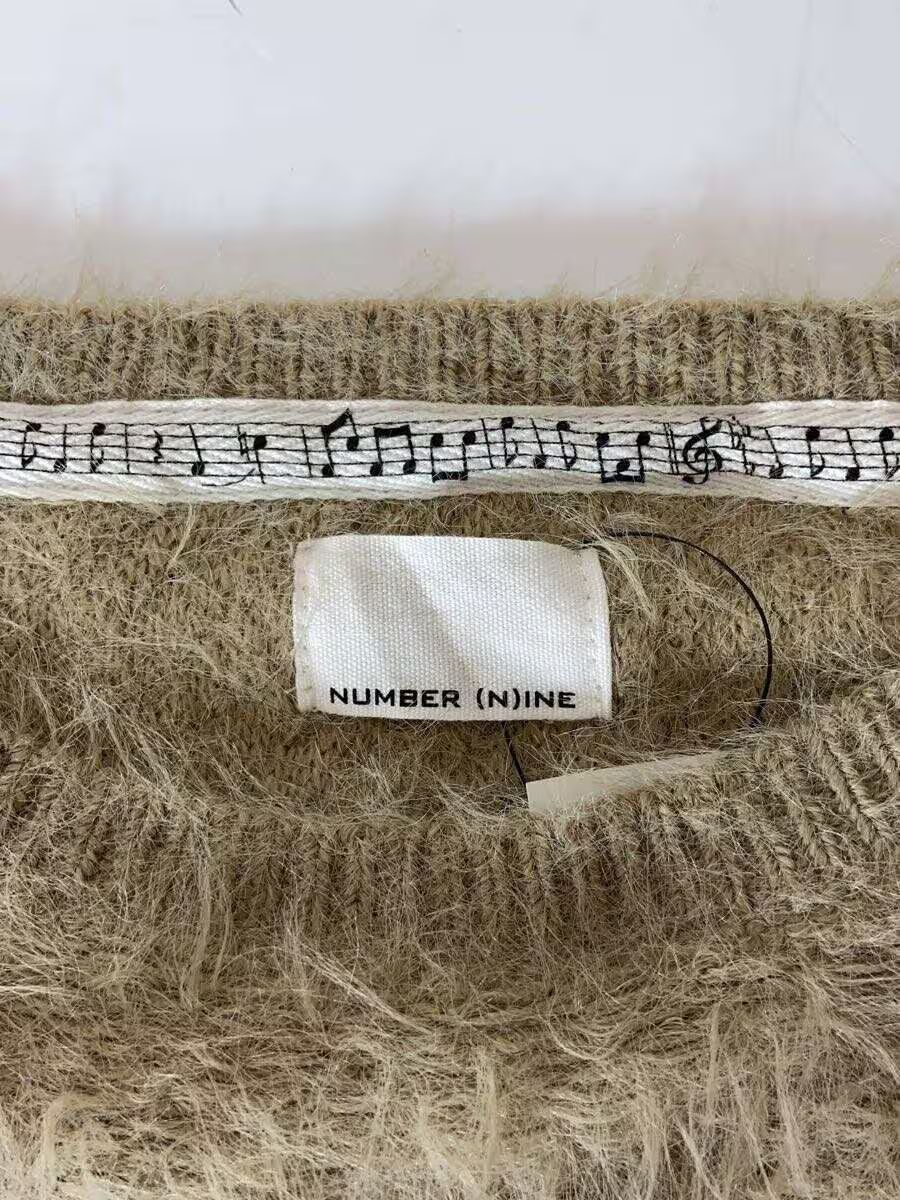 Number (N)ine Grunge Faux Fur Knit Sweater Size US L / EU 52-54 / 3 - 3 Thumbnail