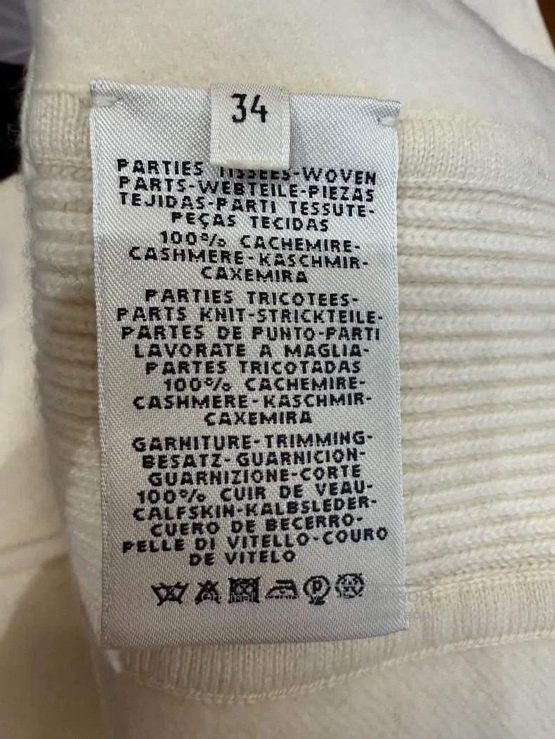 Hermes Hermes Beige Cashmere Coat Size XXS / US 00 / IT 34 - 6 Thumbnail