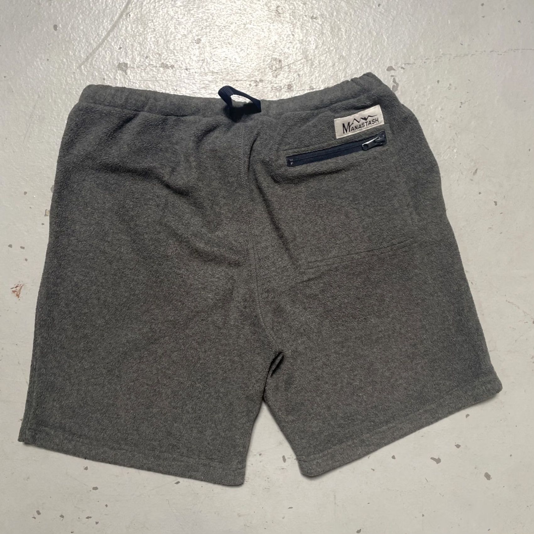 Manastash MANASTASH Japan Fleece Hiking Belted Shorts M Unisex Adults Gray 90s Camp Climbing City Trail Mens/Unisex Size US 31 - 7 Thumbnail