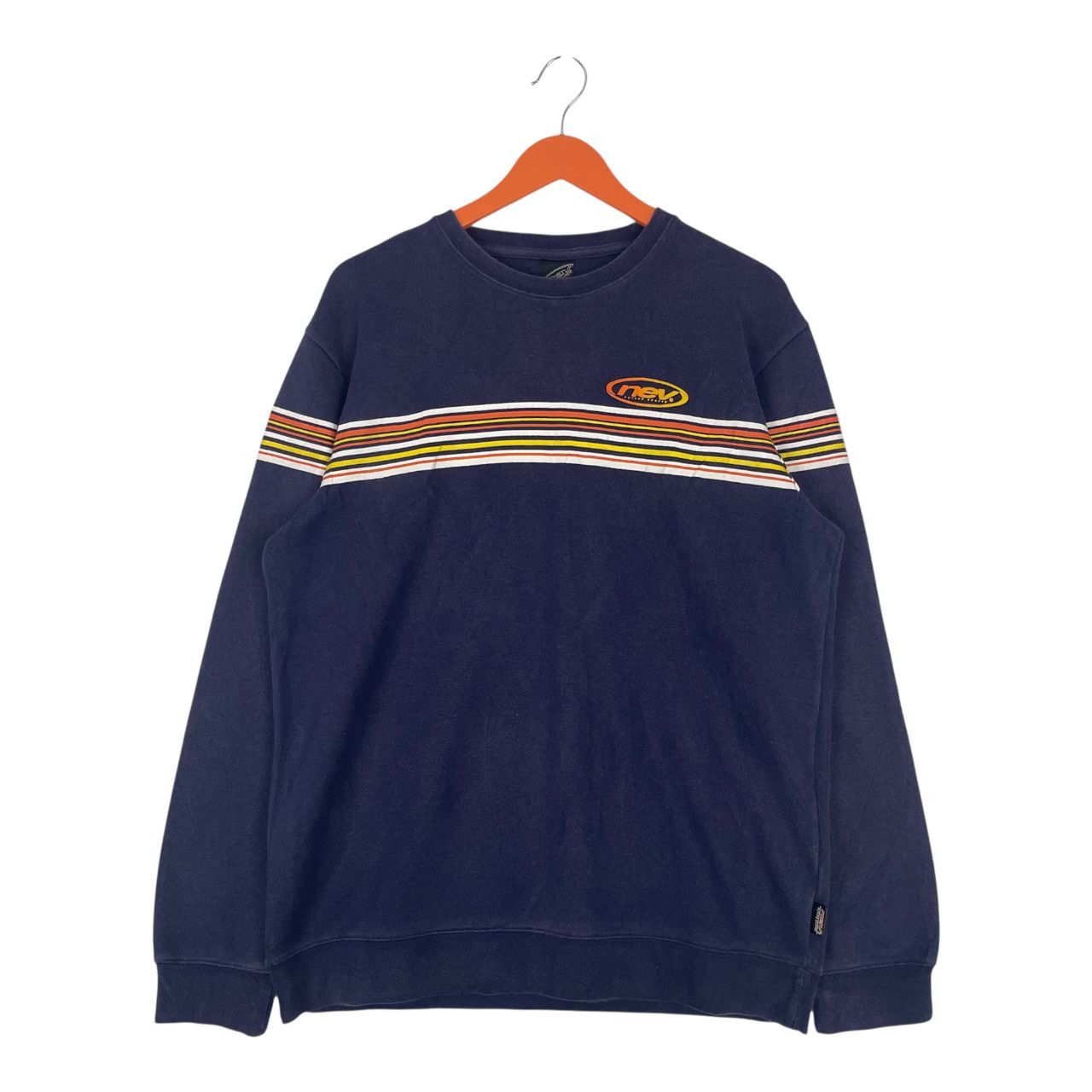 Japanese Brand Vintage Nev Surf Style Backhit Pullover Sweatshirt Size US L / EU 52-54 / 3 - 1 Thumbnail