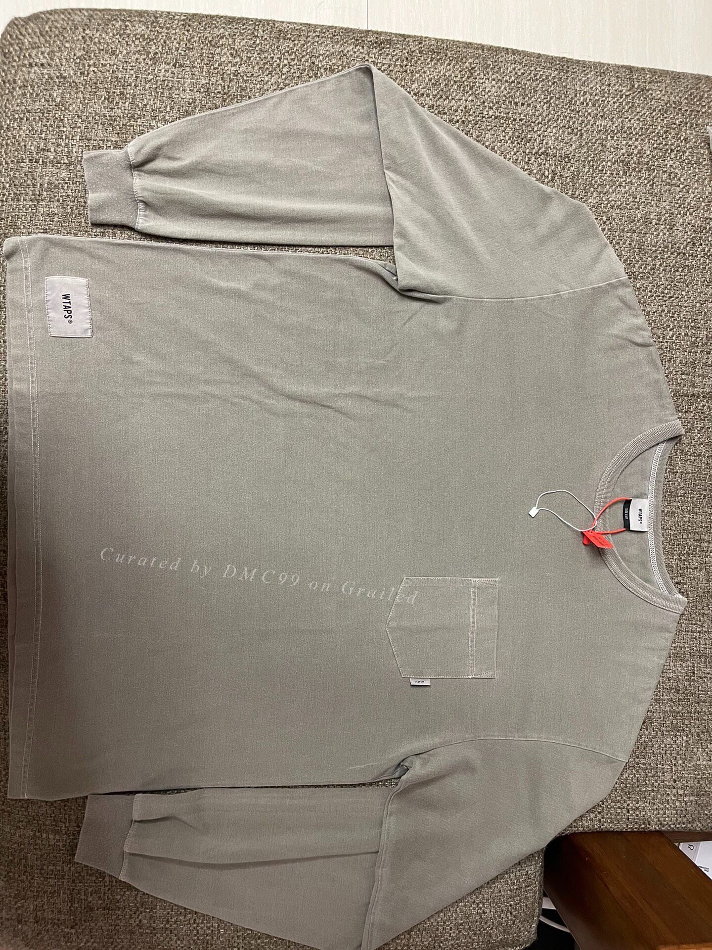 Wtaps WTAPS 19AW Blank Washed Longsleeve Size US M / EU 48-50 / 2 - 1 Thumbnail