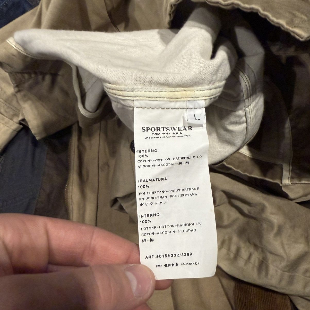 Stone Island Stone Island Vintage Coat Jacket Size US L / EU 52-54 / 3 - 12 Thumbnail