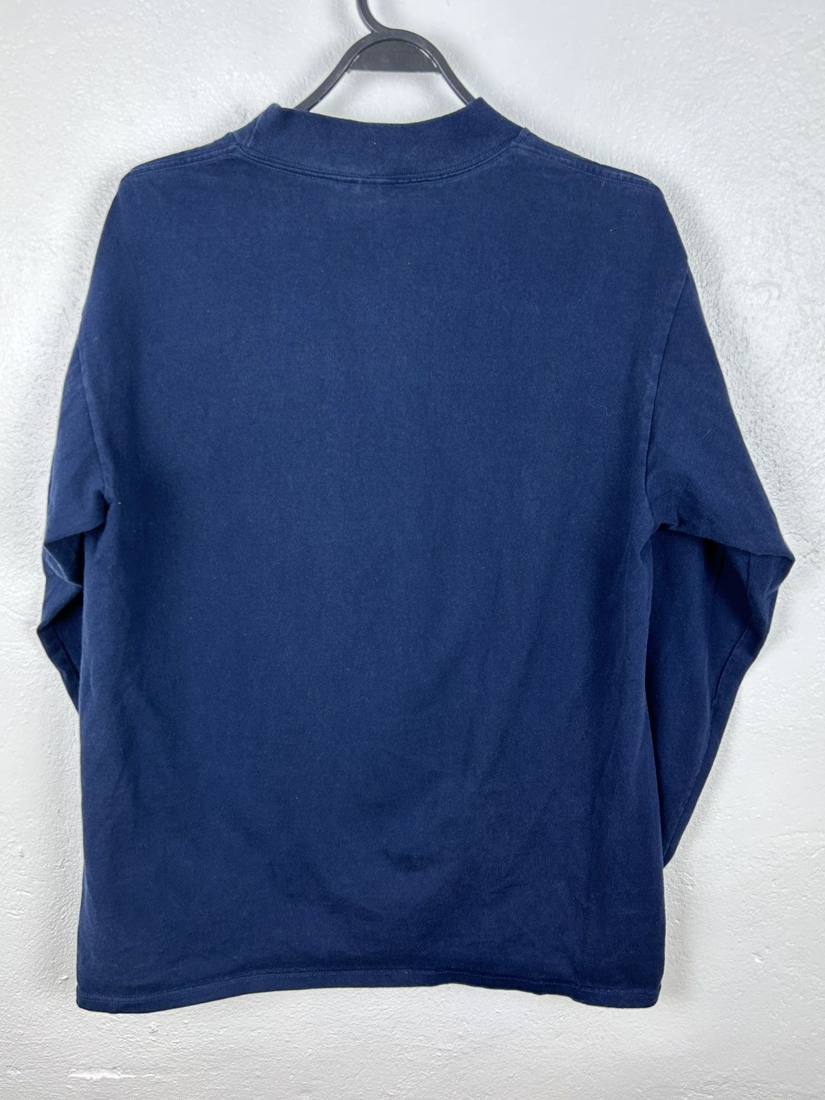 Nike 00s Vintage Nike Neck Embroidered Logo Long Sleeve Sweat Size US M / EU 48-50 / 2 - 4 Thumbnail