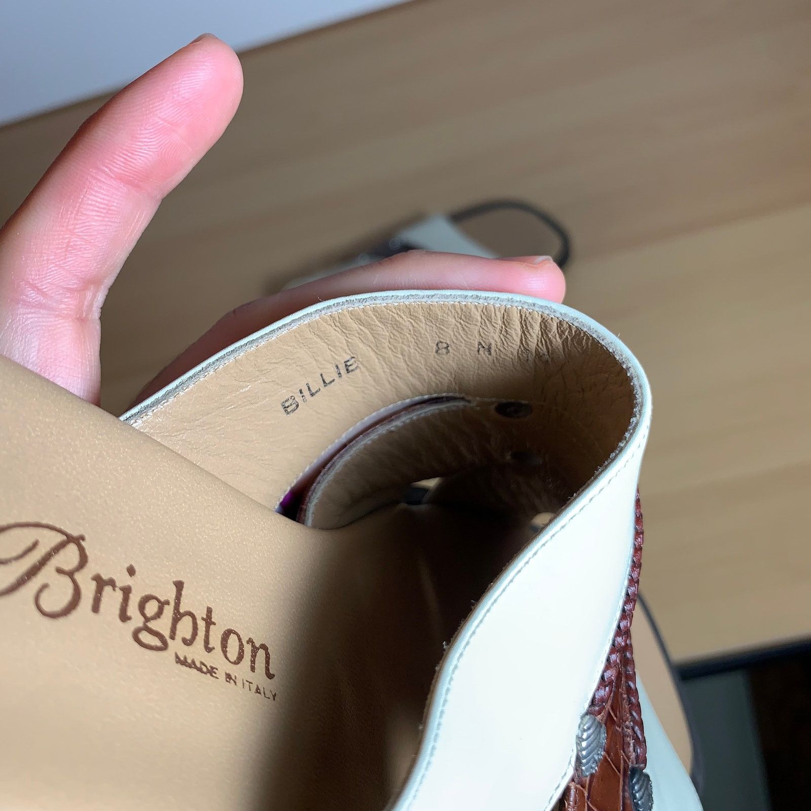 Brighton BRIGHTON BILLIE Size 8 Leather Sandals Size US 8 / IT 38 - 8 Thumbnail