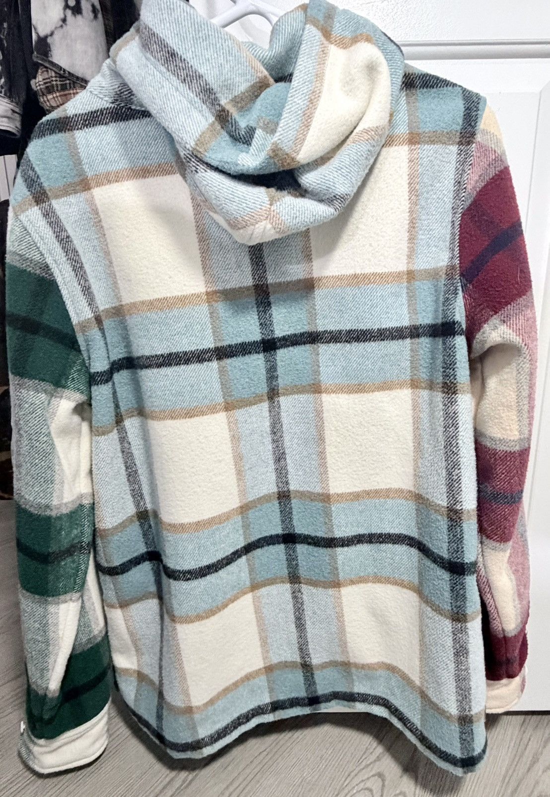Kith Kith Combo Plaid Flannel Hooded Shirt Size US S / EU 44-46 / 1 - 2 Thumbnail