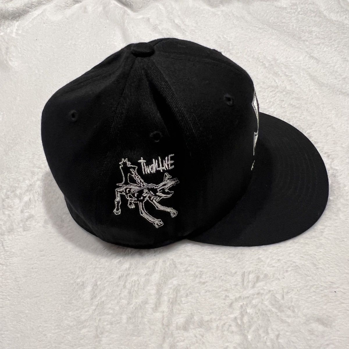 Playboi Carti Playboi Carti Black Twonine Fitted Hat One Size Like New Size ONE SIZE - 3 Thumbnail