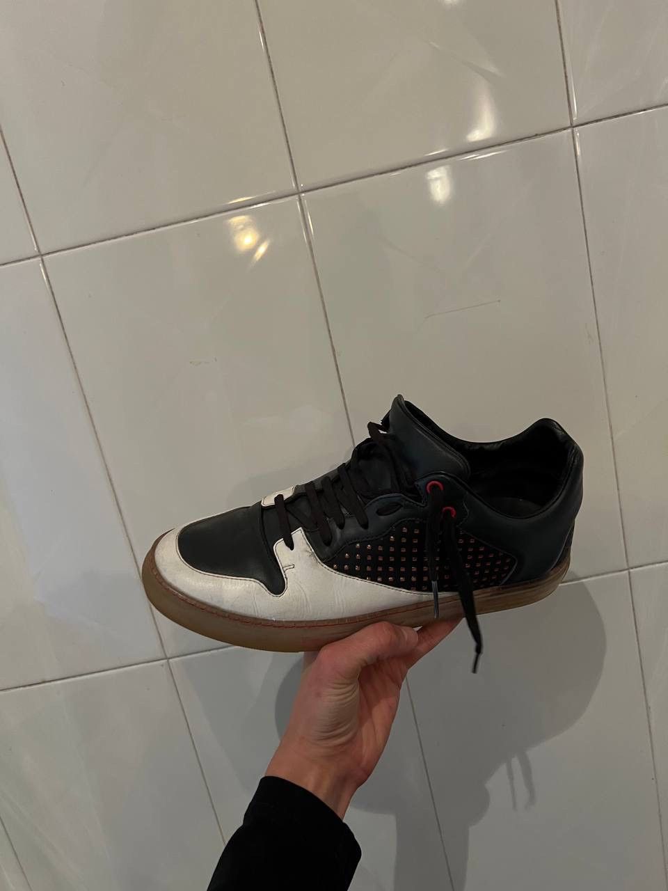 Balenciaga Leather sneakers Size US 10 / EU 43 - 13 Thumbnail
