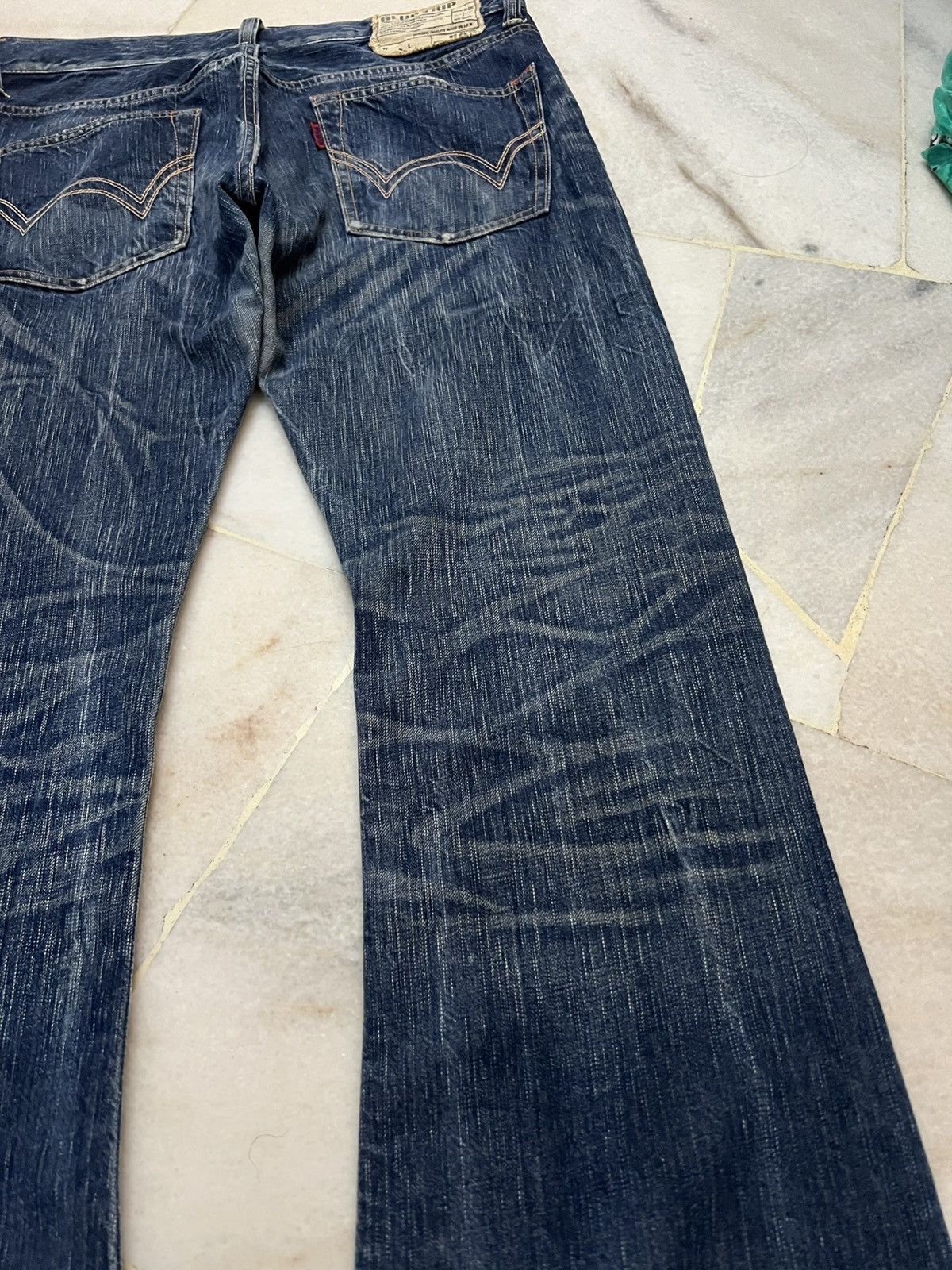 Edwin 💥Flare💥Vintage Edwin 503 Clawmark Mudwash Jean Size US 34 / EU 50 - 13 Thumbnail