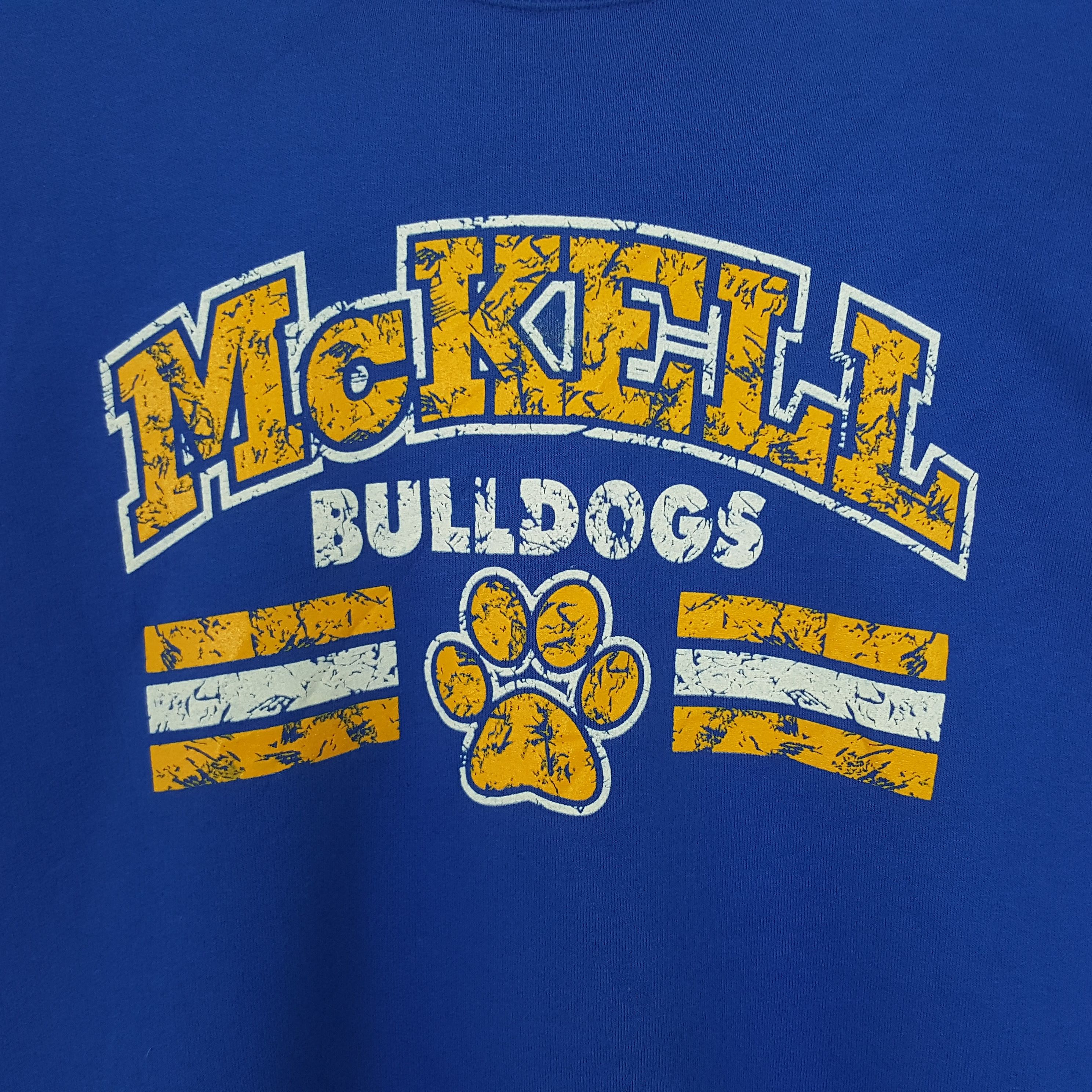 Vintage Vintage McKELL Bulldog Student Sportwear Club Sweatshirt Size US XXL / EU 58 / 5 - 2 Thumbnail