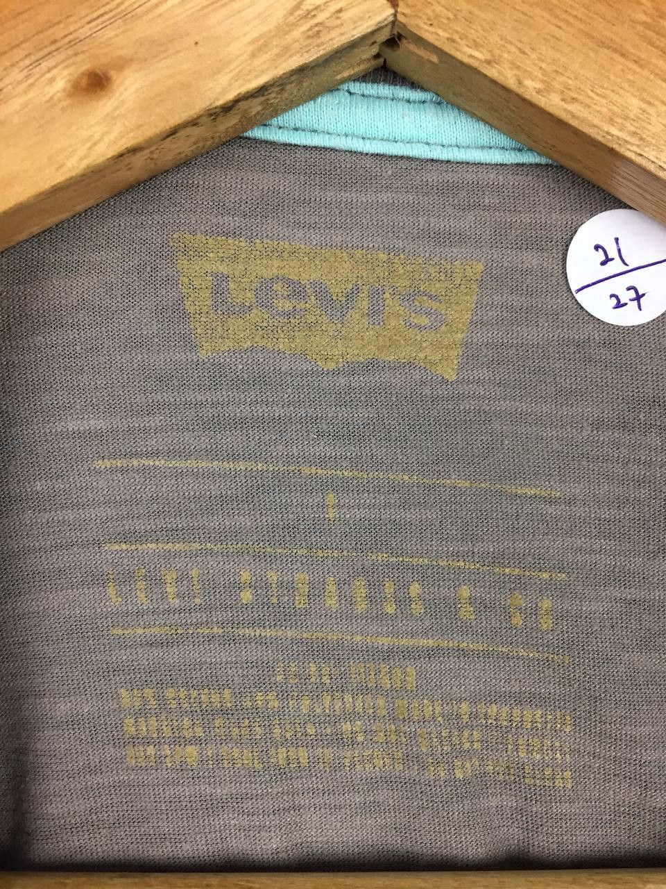 Levi's × Vintage Levi's Strauss & Co. Basic Pocket Essential Tee Size L Size US L / EU 52-54 / 3 - 8 Thumbnail