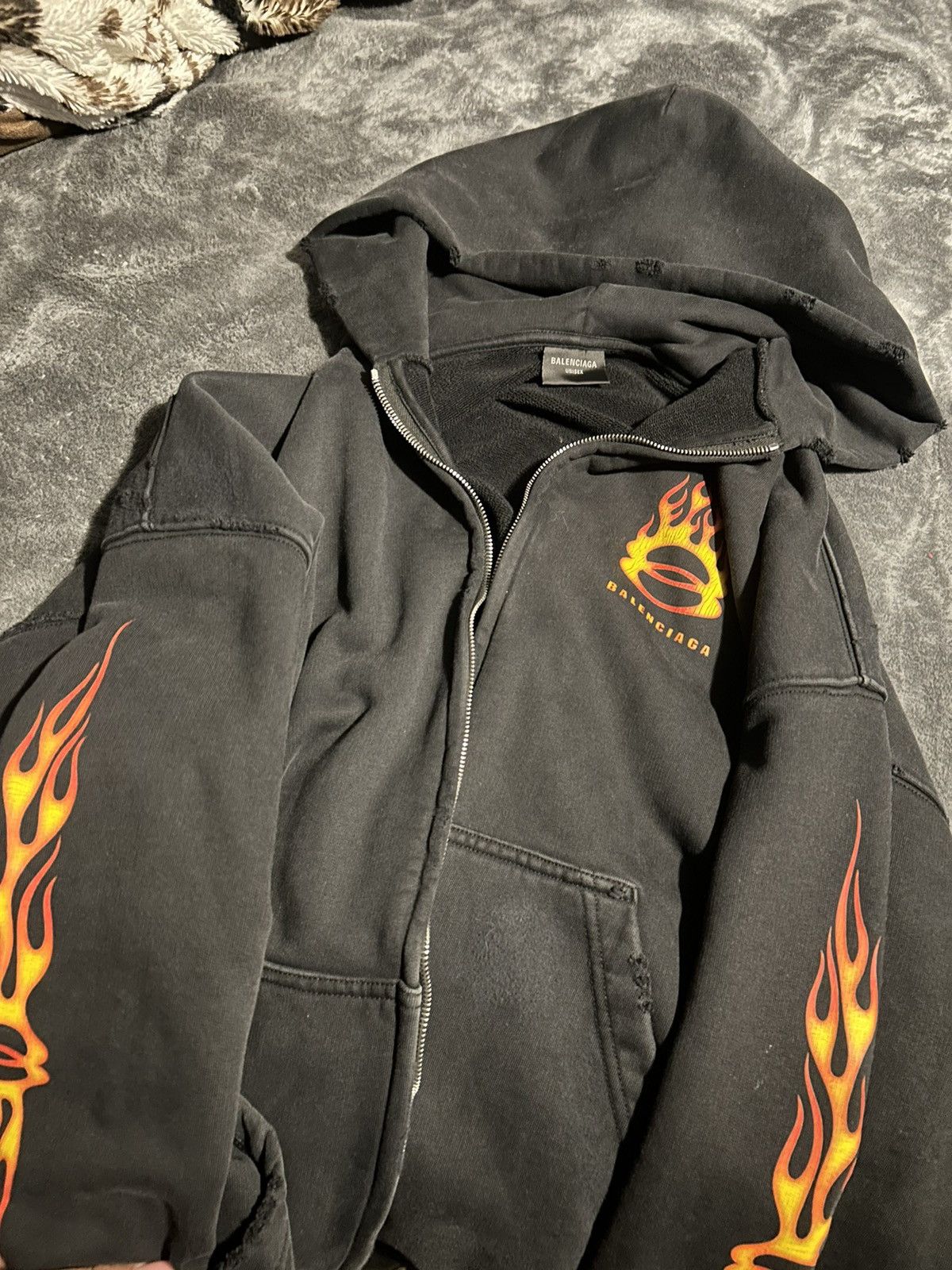 Balenciaga balenciaga unity flames jacket Size US M / EU 48-50 / 2 - 1 Thumbnail