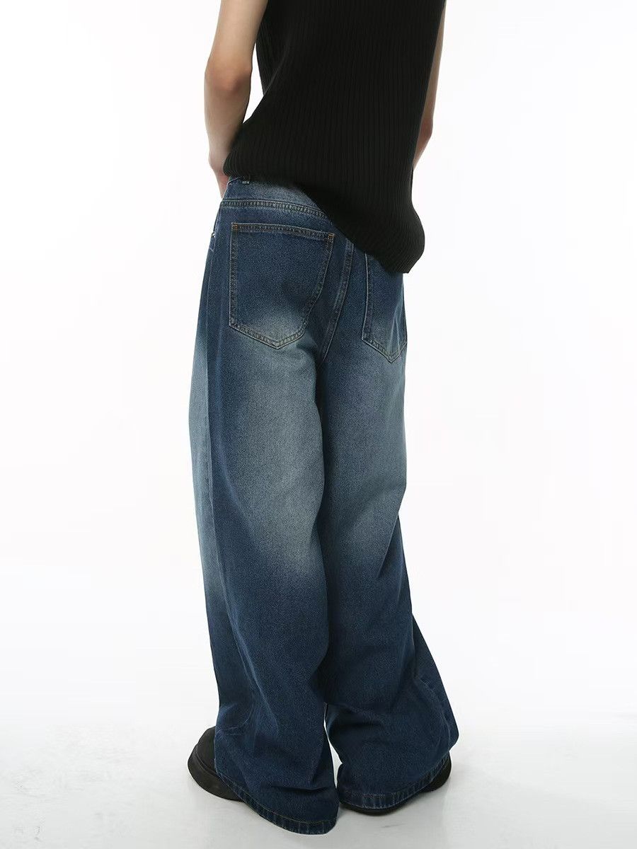 Japanese Brand × Jean High Street Deconstructed Crop Design Relaxed Jeans Size US 30 / EU 46 - 2 Thumbnail