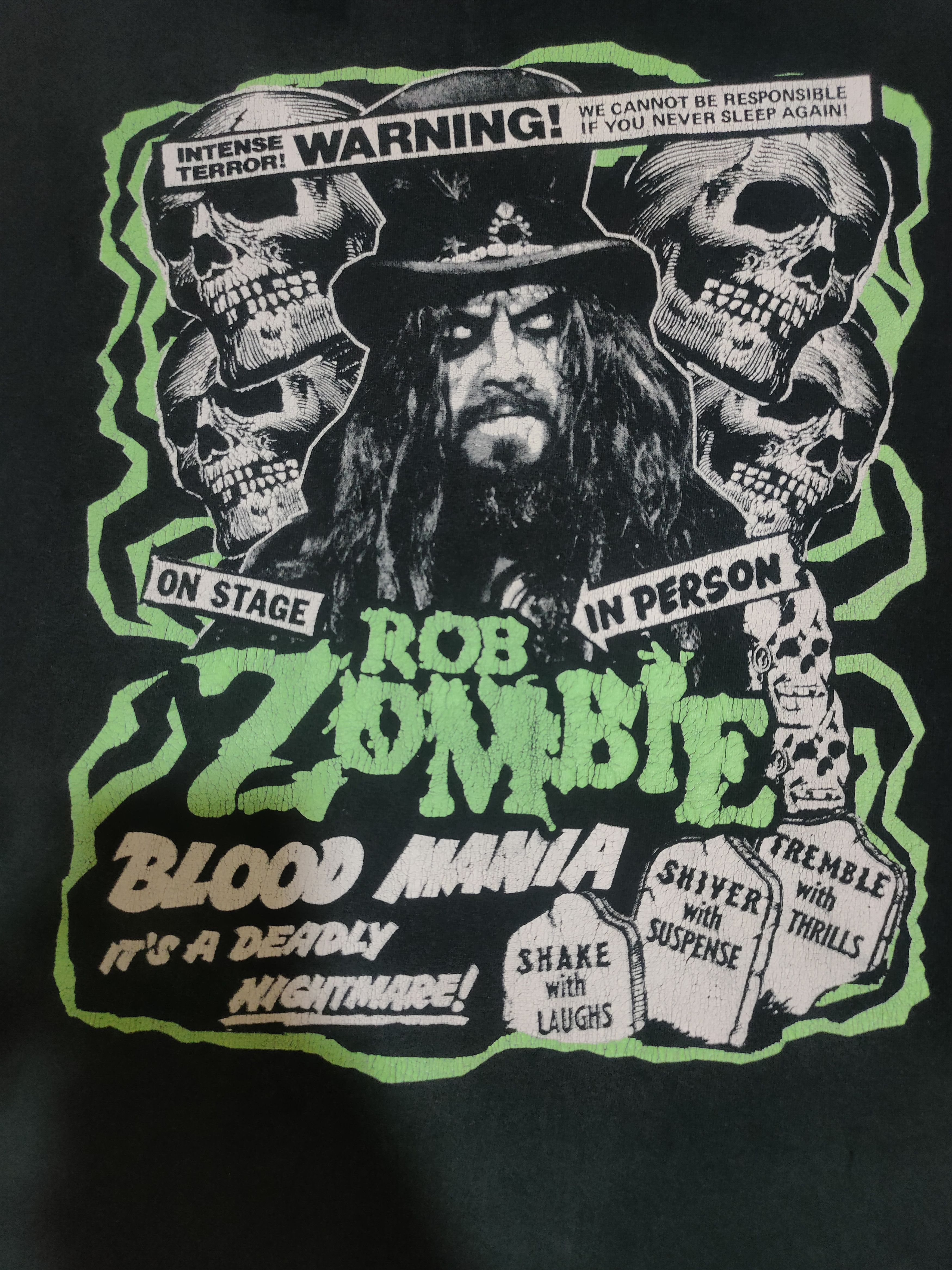 Band Tees Vintage rob zombie long sleeve Size US L / EU 52-54 / 3 - 3 Thumbnail