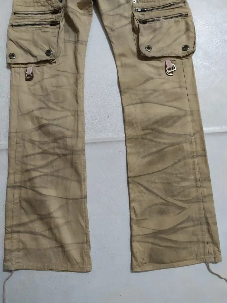 Japanese Brand LAGUST Cargo Multipocket Tactical Pants Nice Colour Flared Size US 31 - 5 Thumbnail