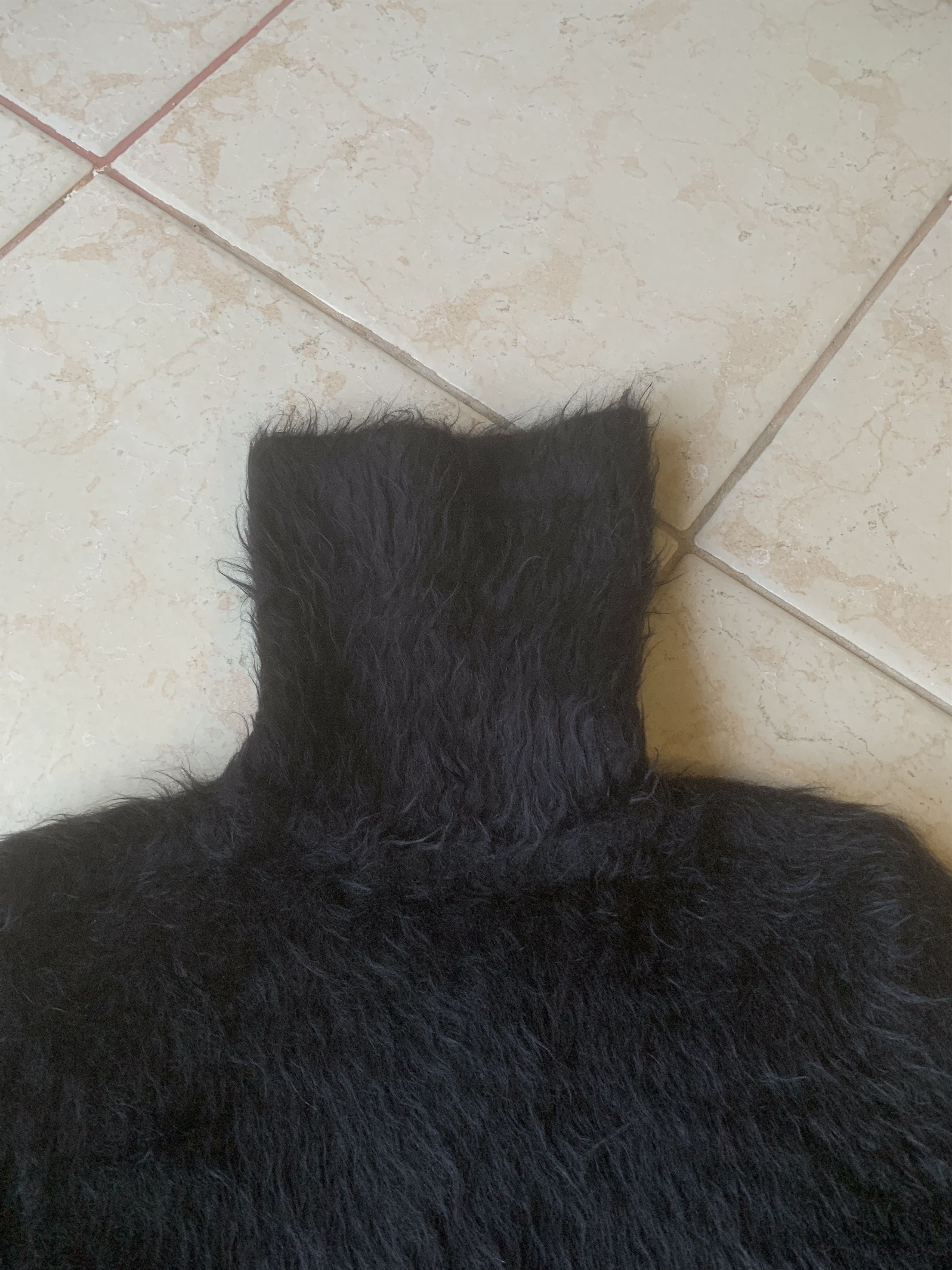Saint Laurent Paris Brand new - Saint Laurent black mohair archive sweater Size US XS / EU 42 / 0 - 4 Thumbnail