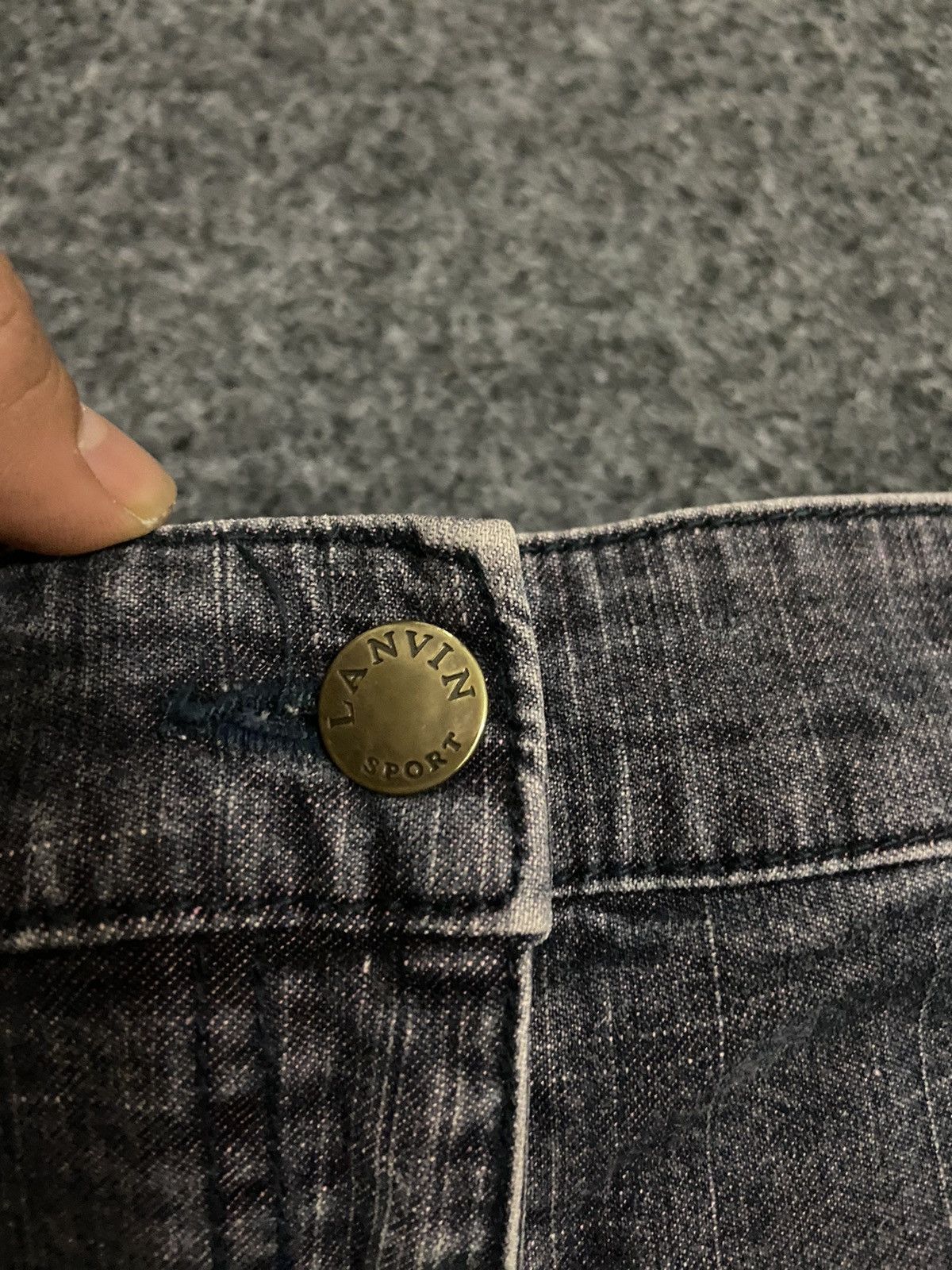 Lanvin Vintage Y2K japanese LANVIN sesirik Aries baggy pants Size 26" / US 2 / IT 38 - 6 Thumbnail