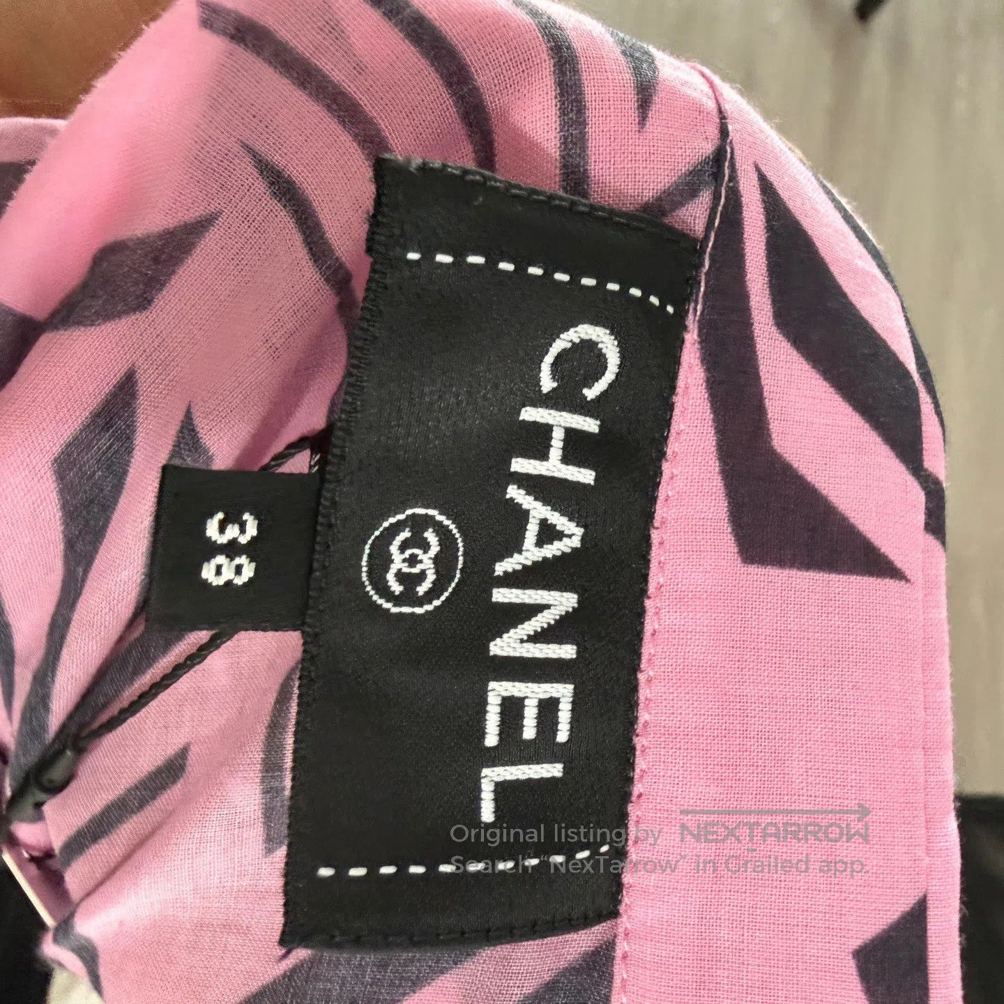 Chanel Chanel Short-sleeve shirt| Size XS / US 0-2 / IT 36-38 - 4 Thumbnail
