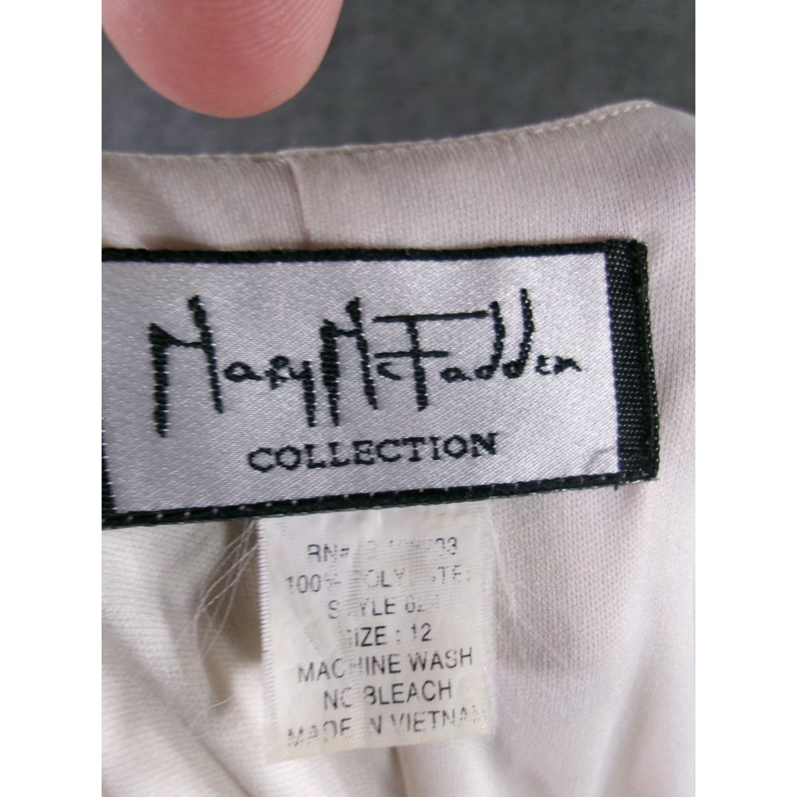 Mary McFadden VINTAGE Mary McFadden Dress Women 12 Pink Floral Resort Lined Maxi Sleeveless 90s Theme Size XL / US 12-14 / IT 48-50 - 7 Thumbnail