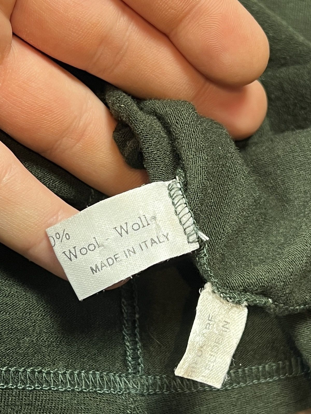 Jil Sander Vintage 90s Jil Sander Lana Wool Cardigan knit made in Italy Size M / US 6-8 / IT 42-44 - 12 Thumbnail