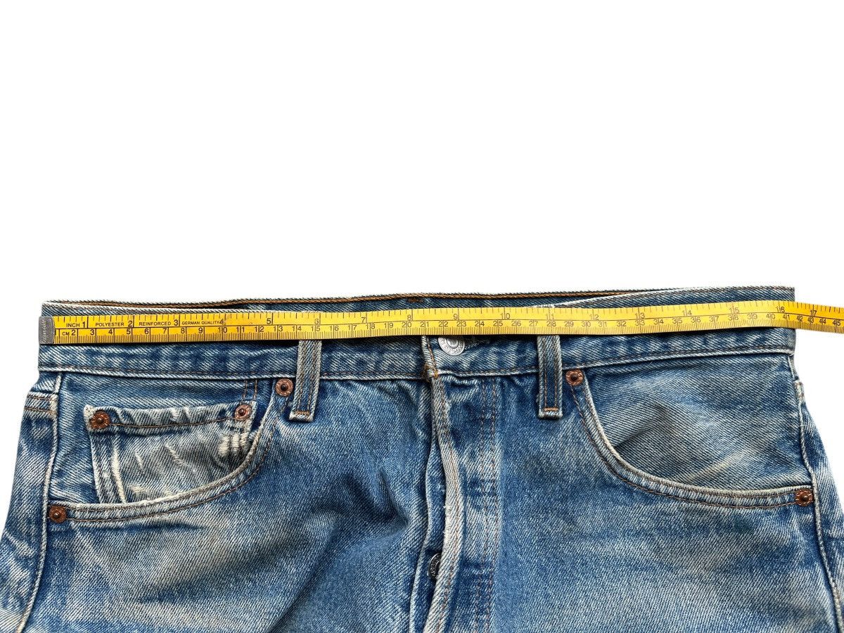 Levi's Vintage Levis 501 Distressed Denim Jeans 33x33 Size US 33 - 12 Thumbnail