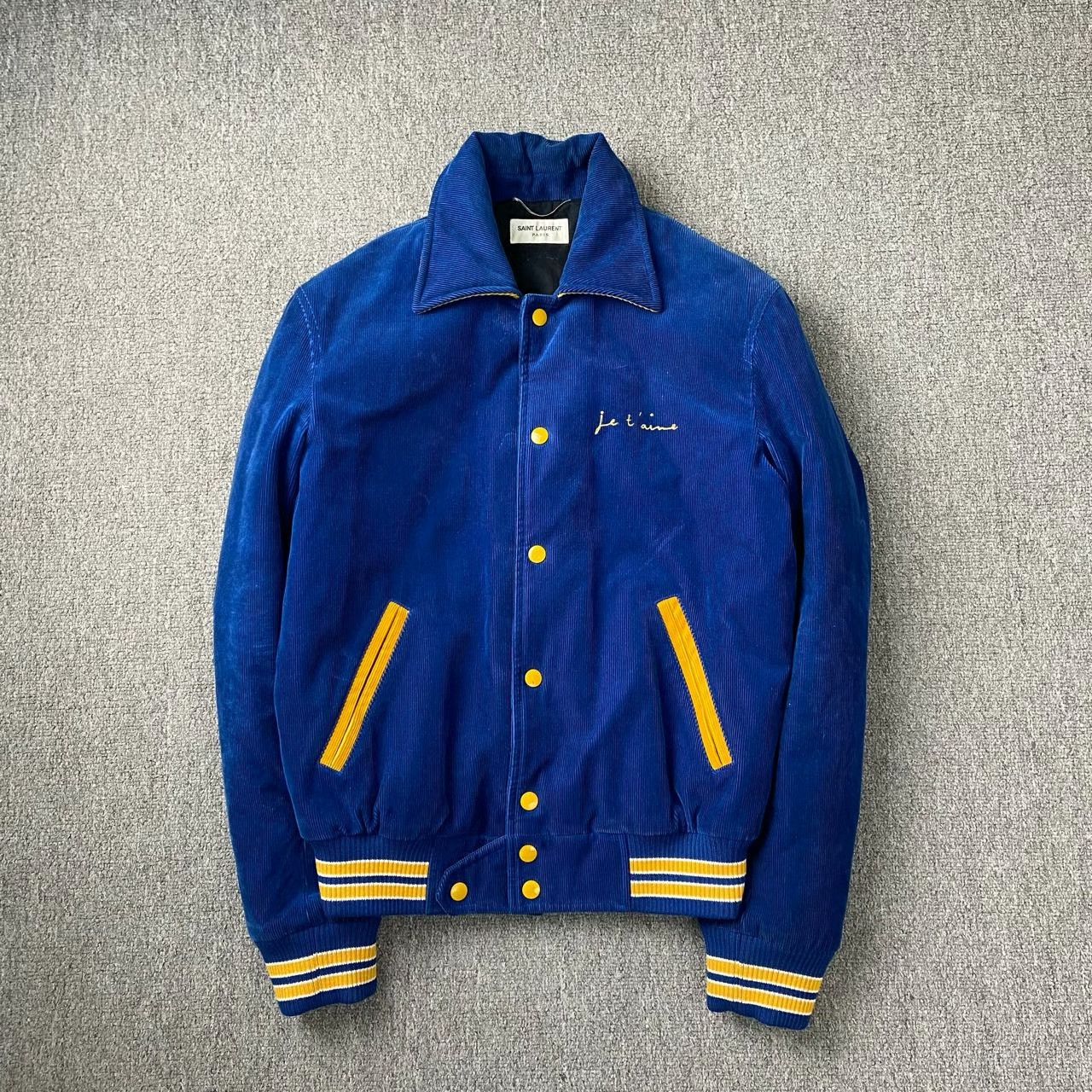 Saint Laurent Paris Saint Laurent Colorblock Corduroy Jacket Size US S / EU 44-46 / 1 - 1 Thumbnail