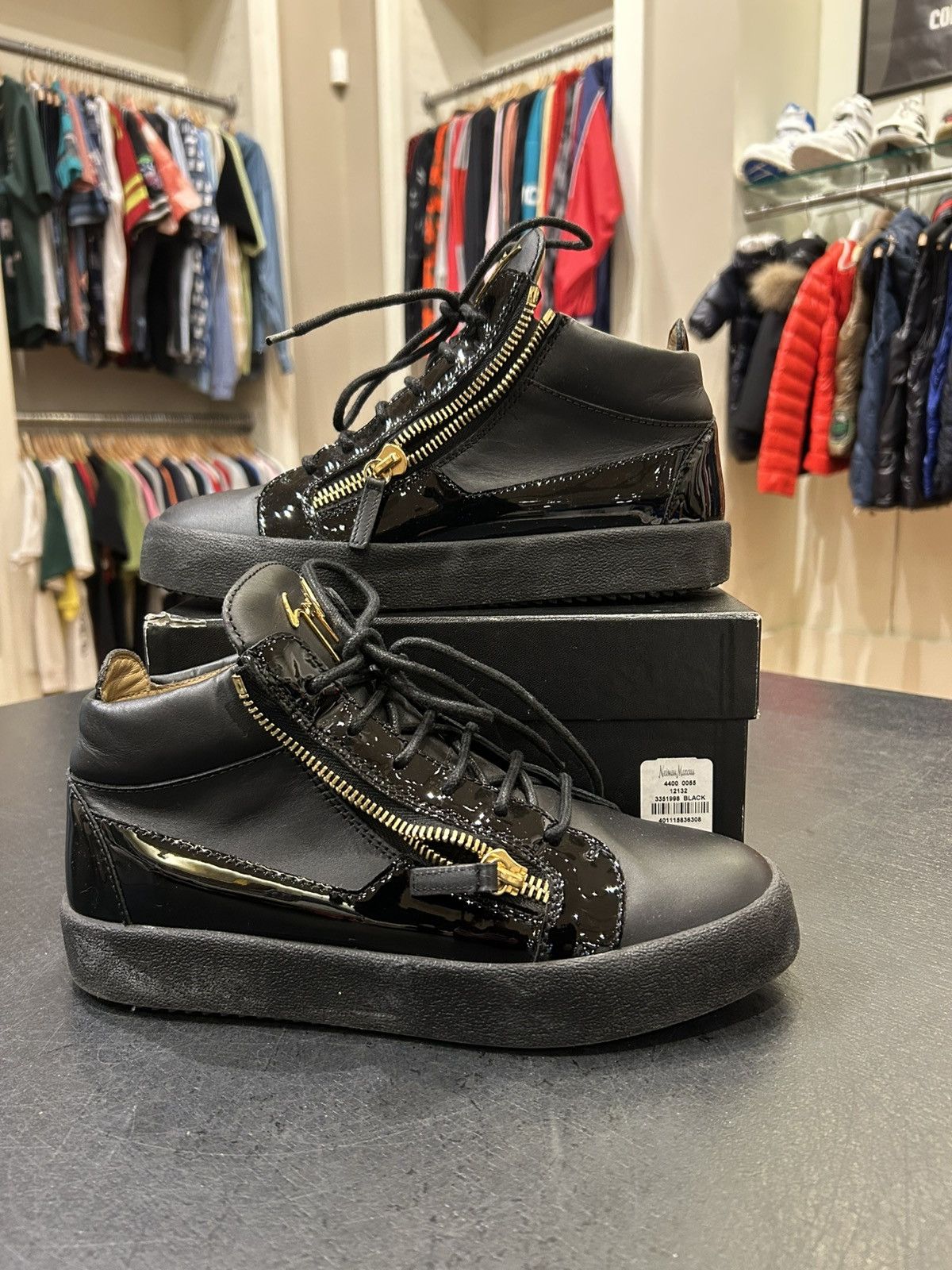 Giuseppe Zanotti Giuseppe Zanotti High Top Sneakers Size US 9 / EU 42 - 1 Thumbnail
