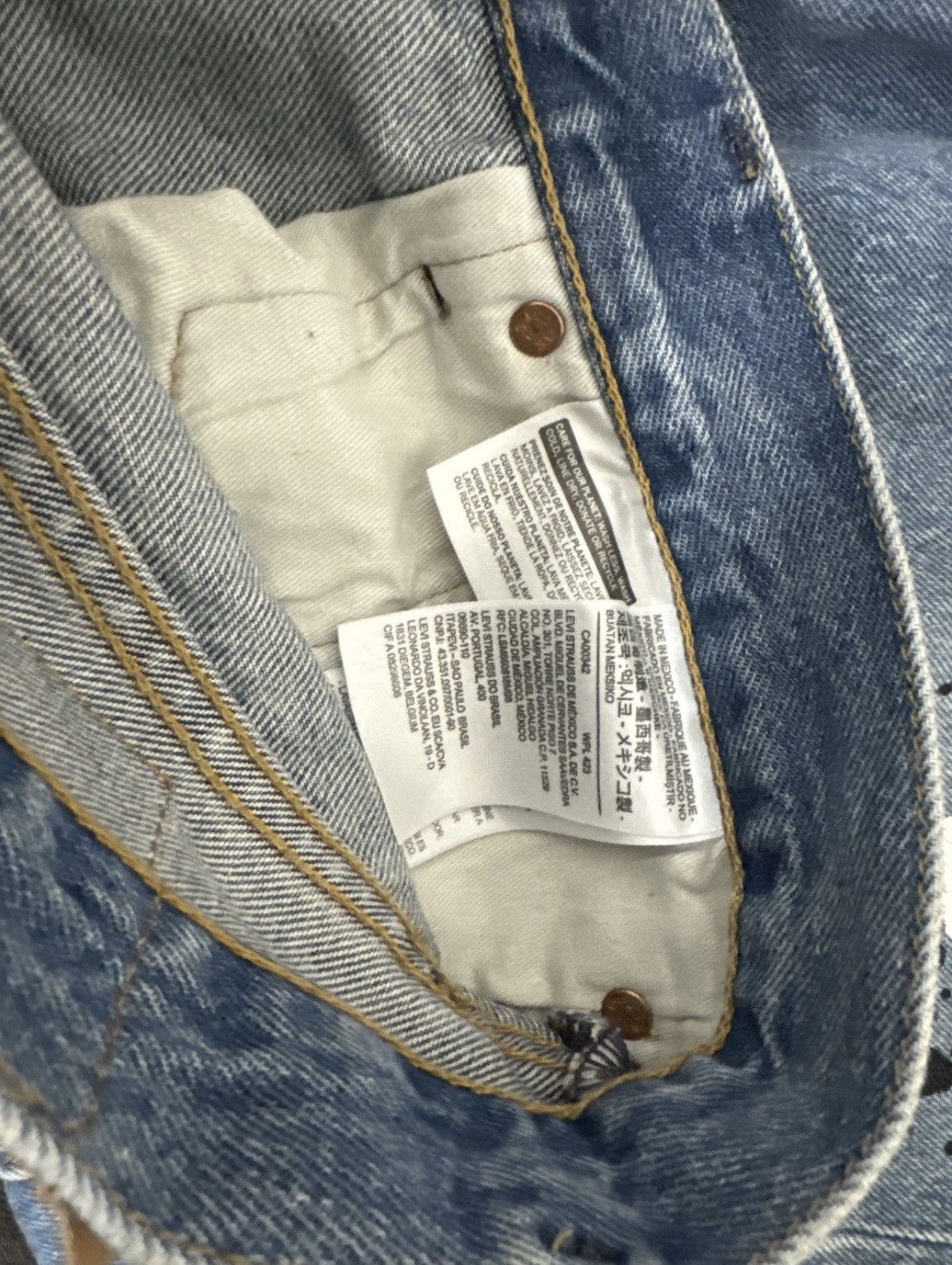 DENIM TEARS Denim tears irak jeans Size US 34 / EU 50 - 4 Thumbnail