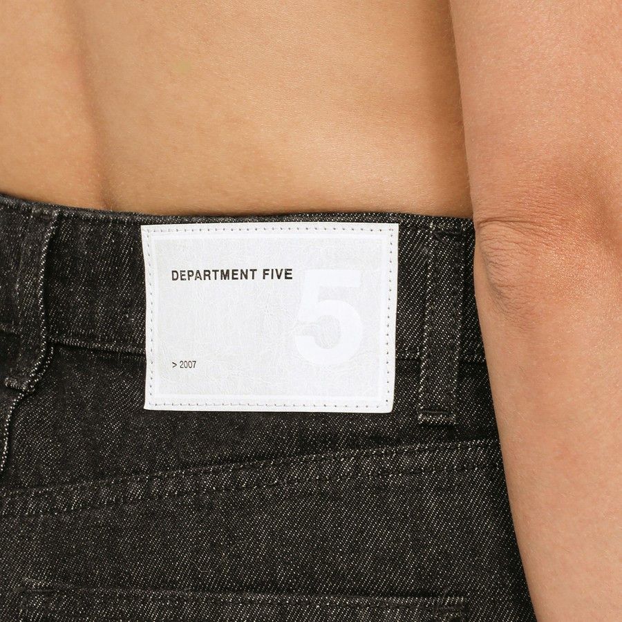 DEPARTMENT5 o1d2blof0824 Cotton Jeans in Black Size 26" / US 2 / IT 38 - 5 Thumbnail