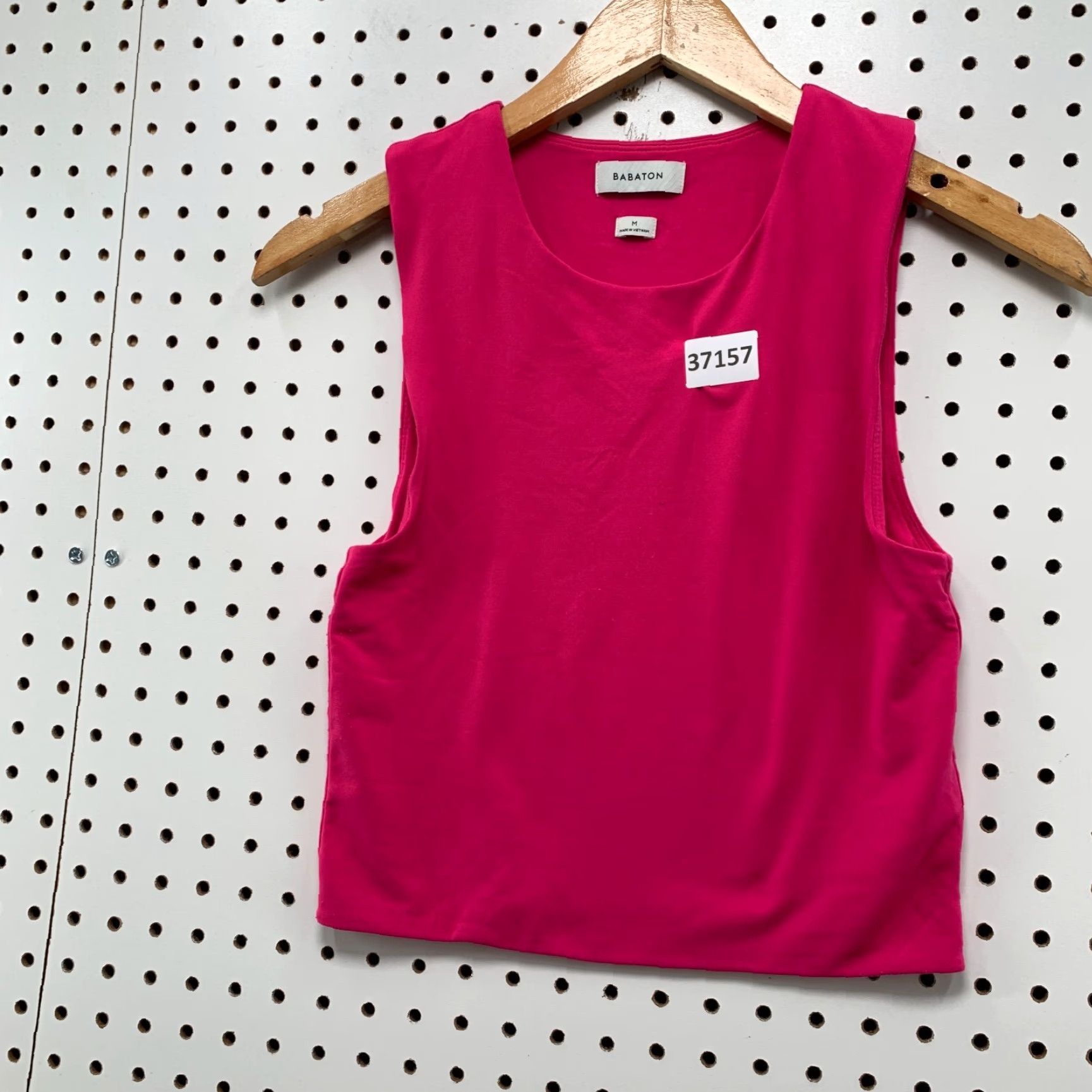 Aritzia Aritzia Babaton Sleeveless Tank Top Womens Medium Pink Casual Cropped 13x17 Size M / US 6-8 / IT 42-44 - 3 Thumbnail