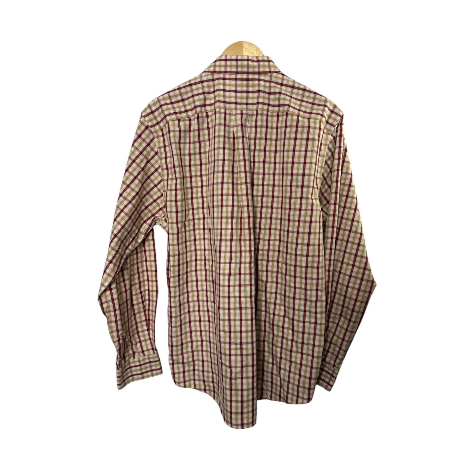 Eddie Bauer Eddie Bauer Red & Tan Relaxed Fit Button-Up Shirt Medium Size US M / EU 48-50 / 2 - 6 Thumbnail