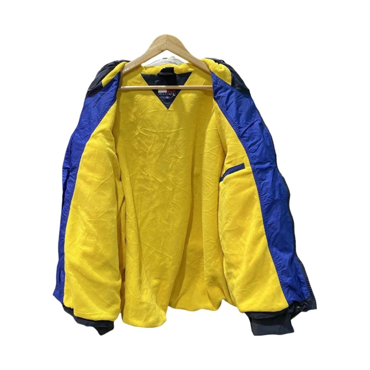 Tommy Hilfiger Vintage 90s Tommy Hilfiger Sailing Gear Hooded Jacket Size US L / EU 52-54 / 3 - 3 Thumbnail