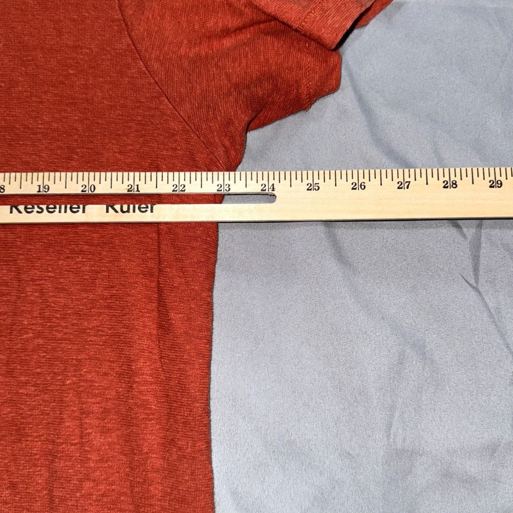 Vintage Wellen Shirt Mens 2XL Orange Heather Crewneck Solid Casual Tee Size US XXL / EU 58 / 5 - 6 Thumbnail