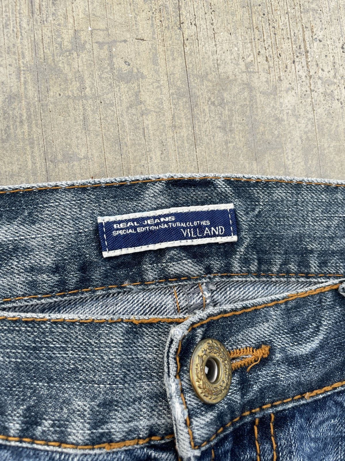 Japanese Brand 💥RARE💥2000s JAPANESE BRAND VILLAND WHISKER DISTRESSED Size US 35 - 4 Thumbnail