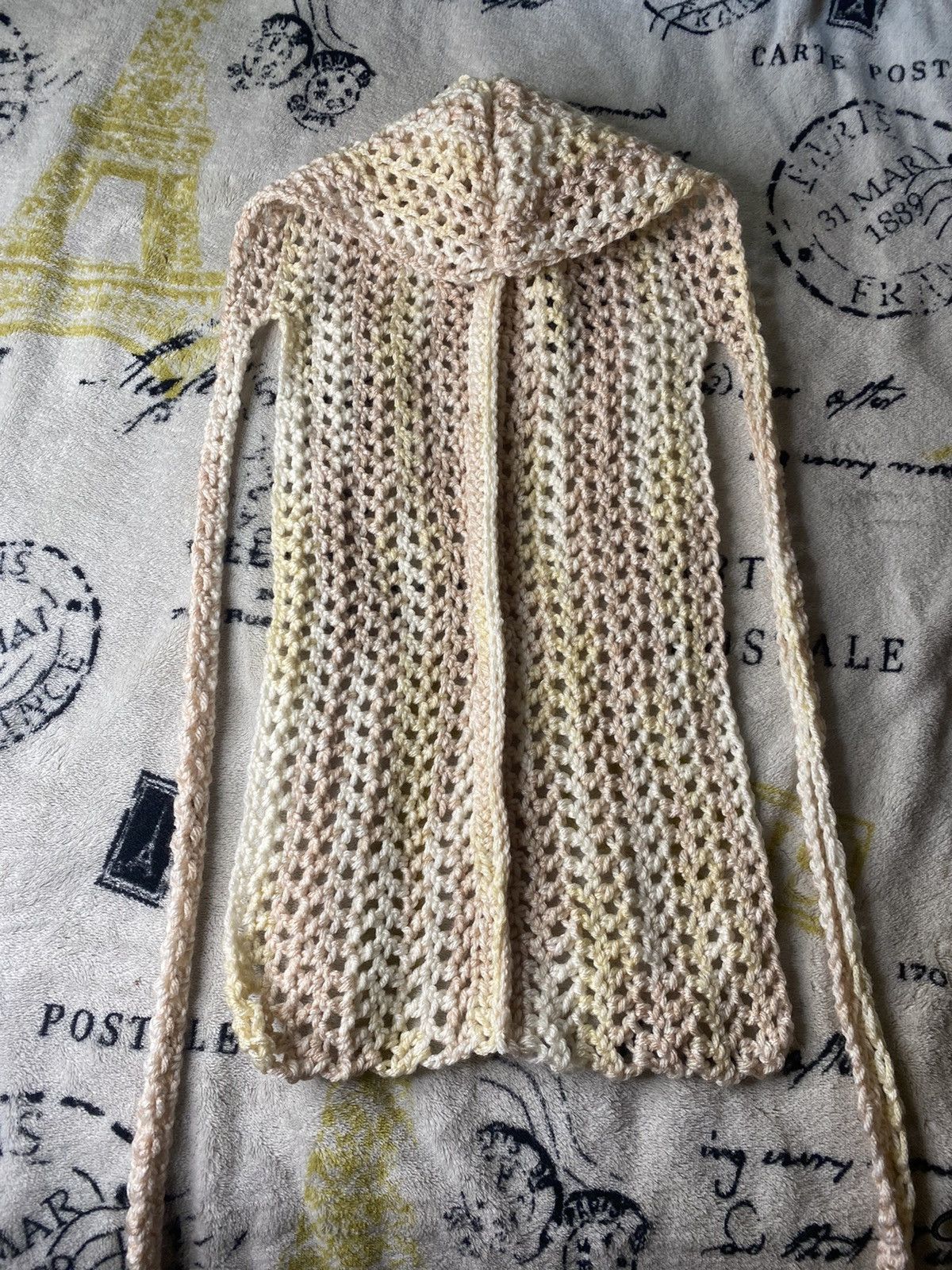 Homemade Crochet Durag Size ONE SIZE - 6 Thumbnail