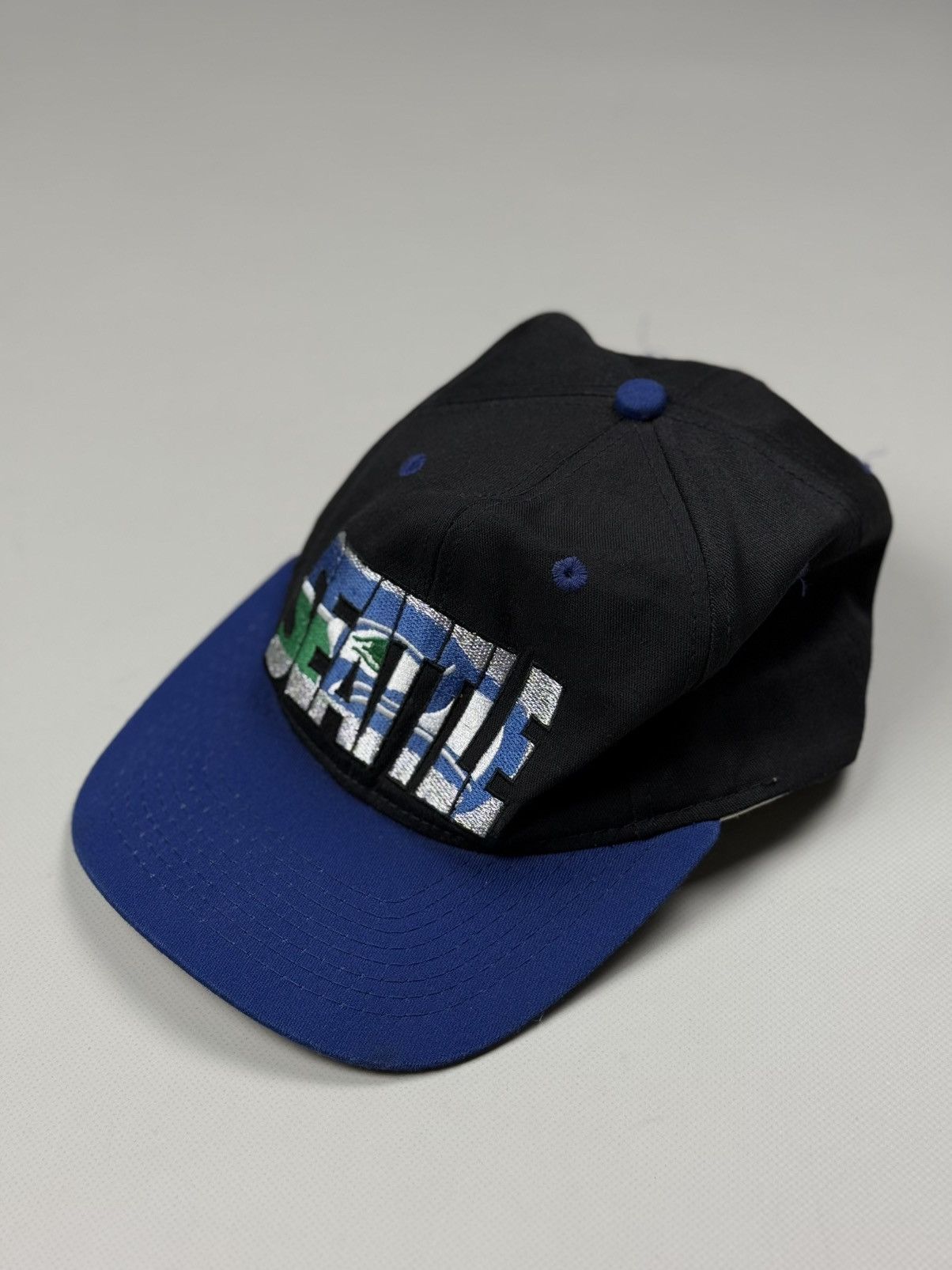 NFL Vintage Seattle Seahawks NFL Cap Hat One Size Size ONE SIZE - 8 Thumbnail