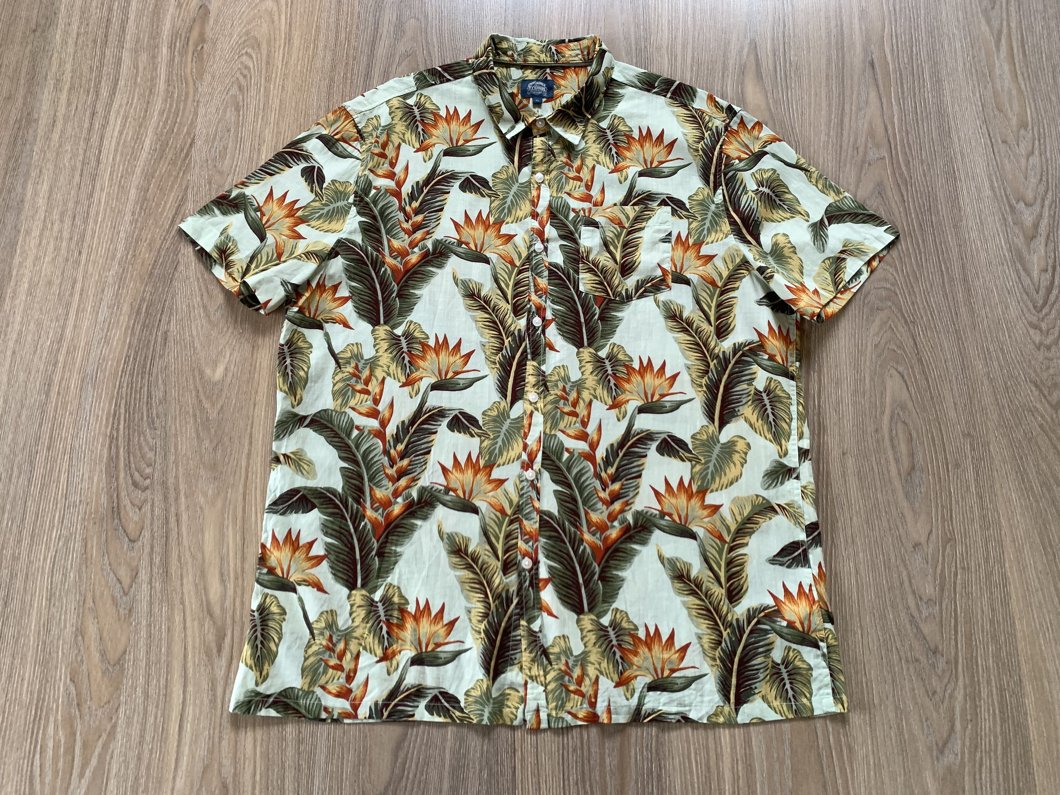Other Cambridge Cotton Printed Hawaiian Shirt Size US XL / EU 56 / 4 - 2 Thumbnail