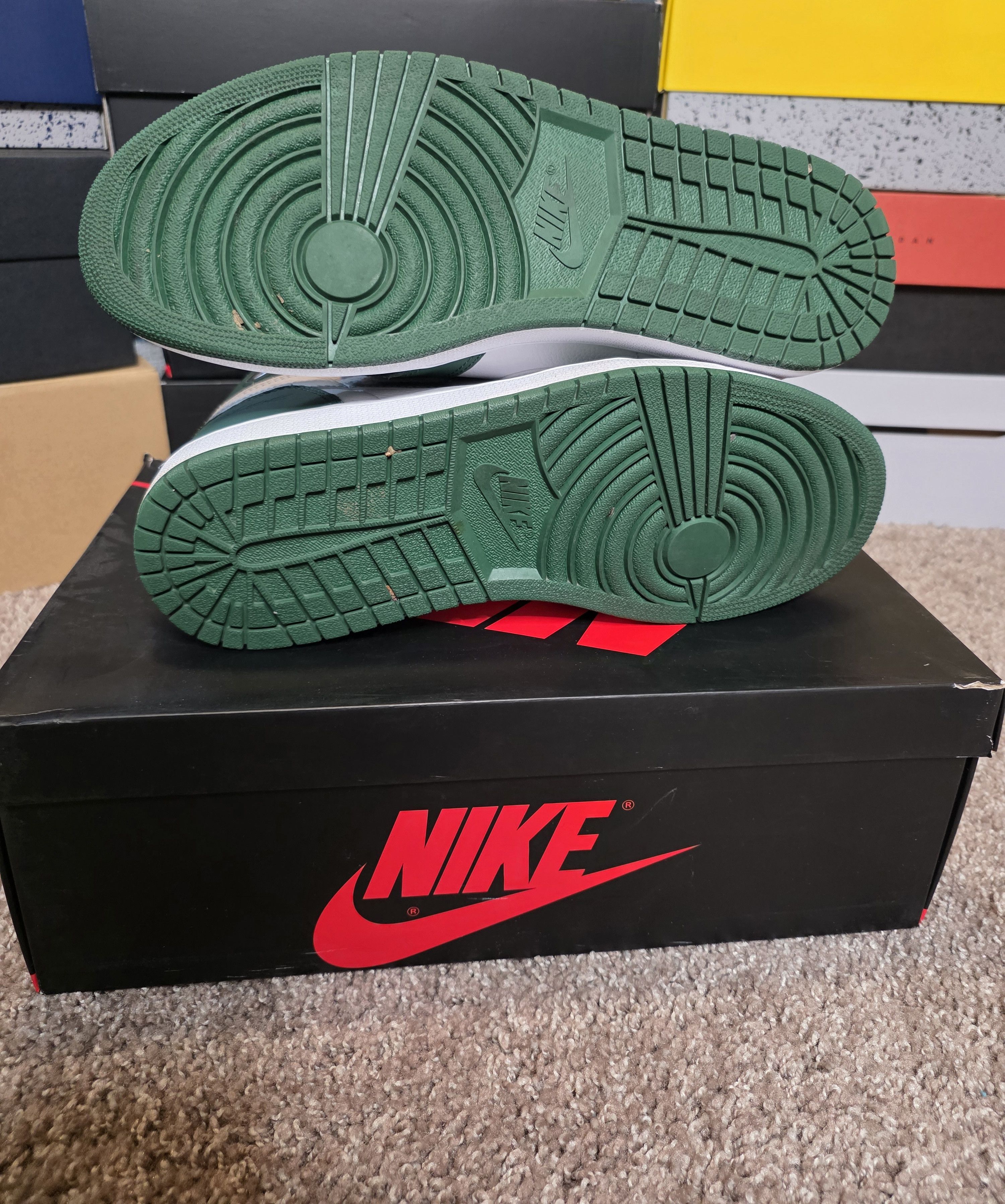 Jordan Brand Air Jordan 1 High Gorge Green Size US 11 / EU 44 - 10 Thumbnail