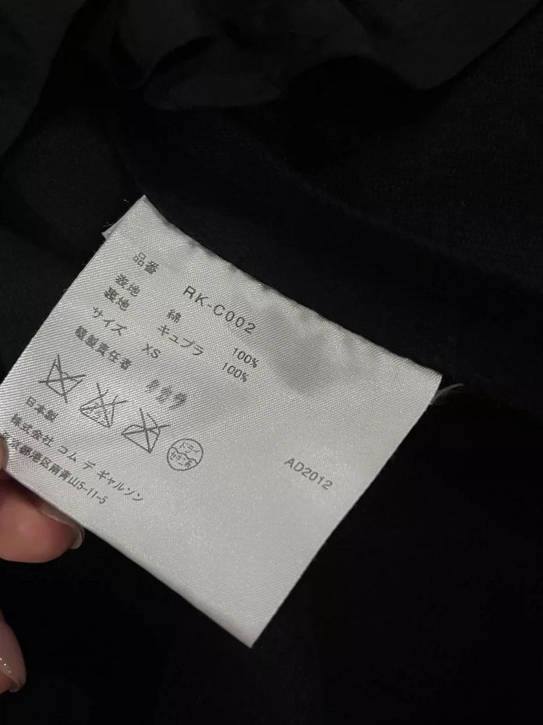 Comme Des Garcons Black double breasted coat