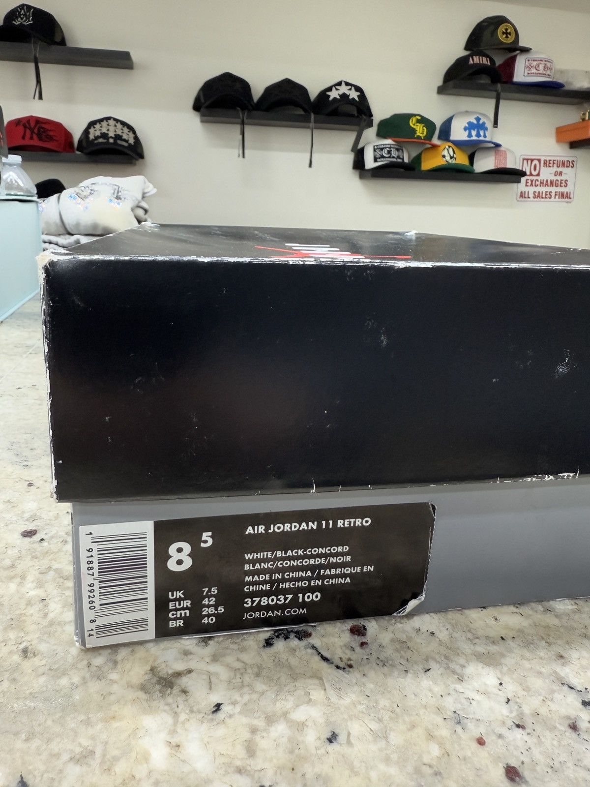 Jordan Brand Air Jordan Concord 11s Size US 8.5 / EU 41-42 - 13 Thumbnail
