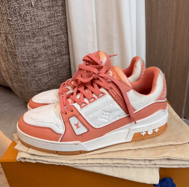 Louis Vuitton Louis Vuitton low-top sneakers 41.5 Size US 8.5 / EU 41-42 - 1 Thumbnail