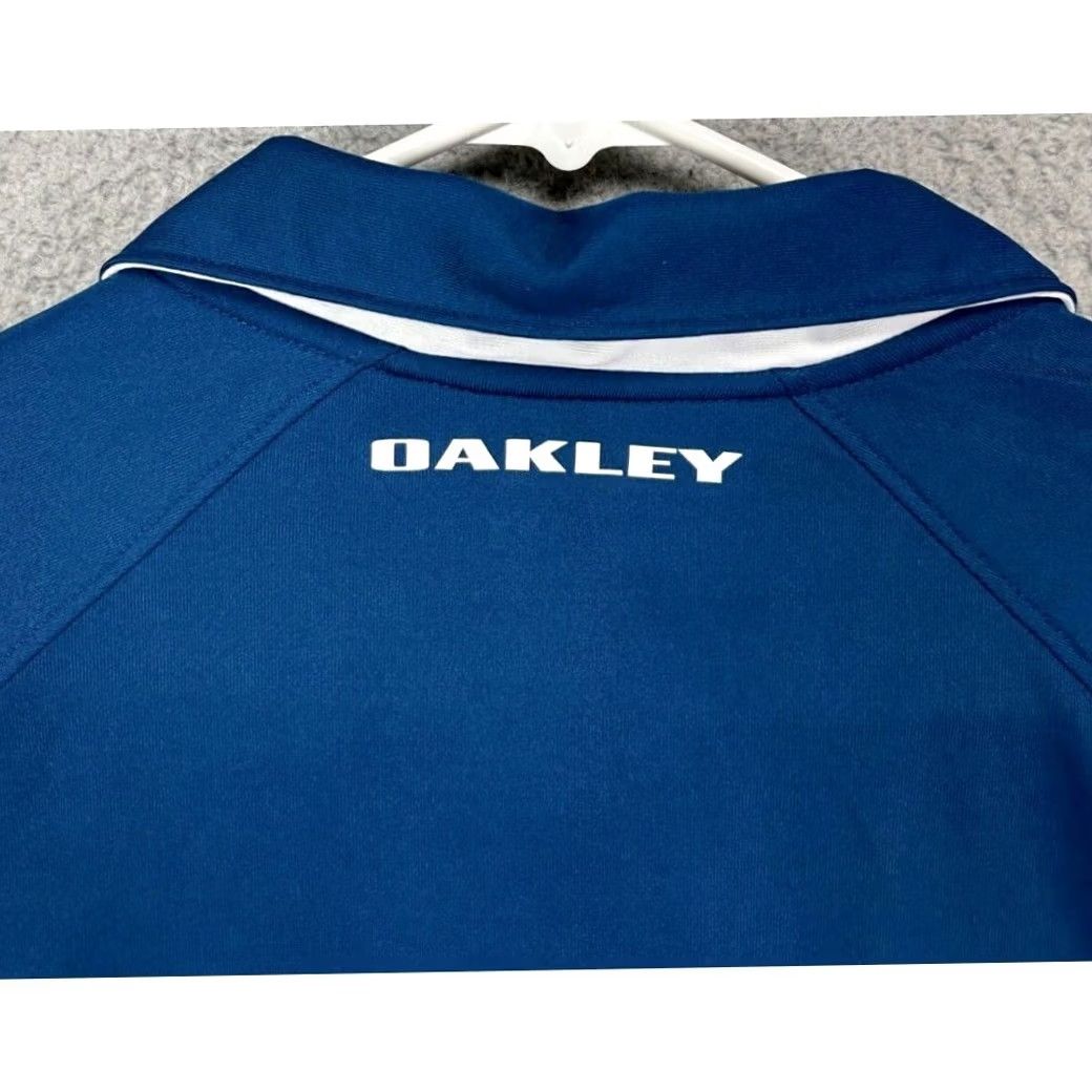 Oakley Oakley Golf Shirt Adult Large Blue Regular Fit Short Sleeve Mens Size US L / EU 52-54 / 3 - 6 Thumbnail